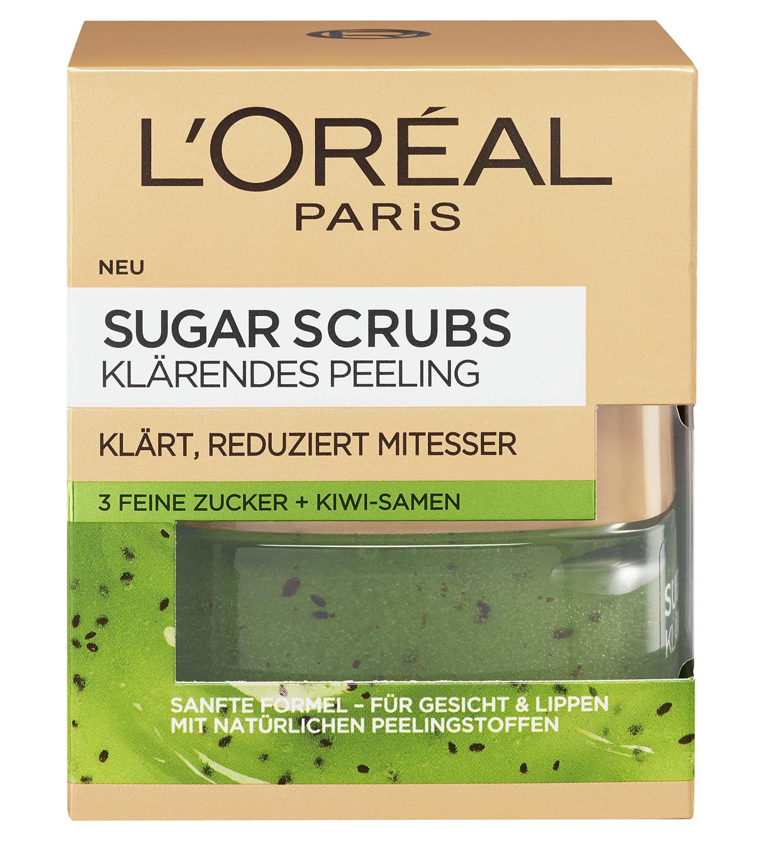 L'Or al Paris Sugar Scrubs Facial Mask - Clarifying Peeling 50ml | International Shipping Available - Buy Online on GoSupps.com