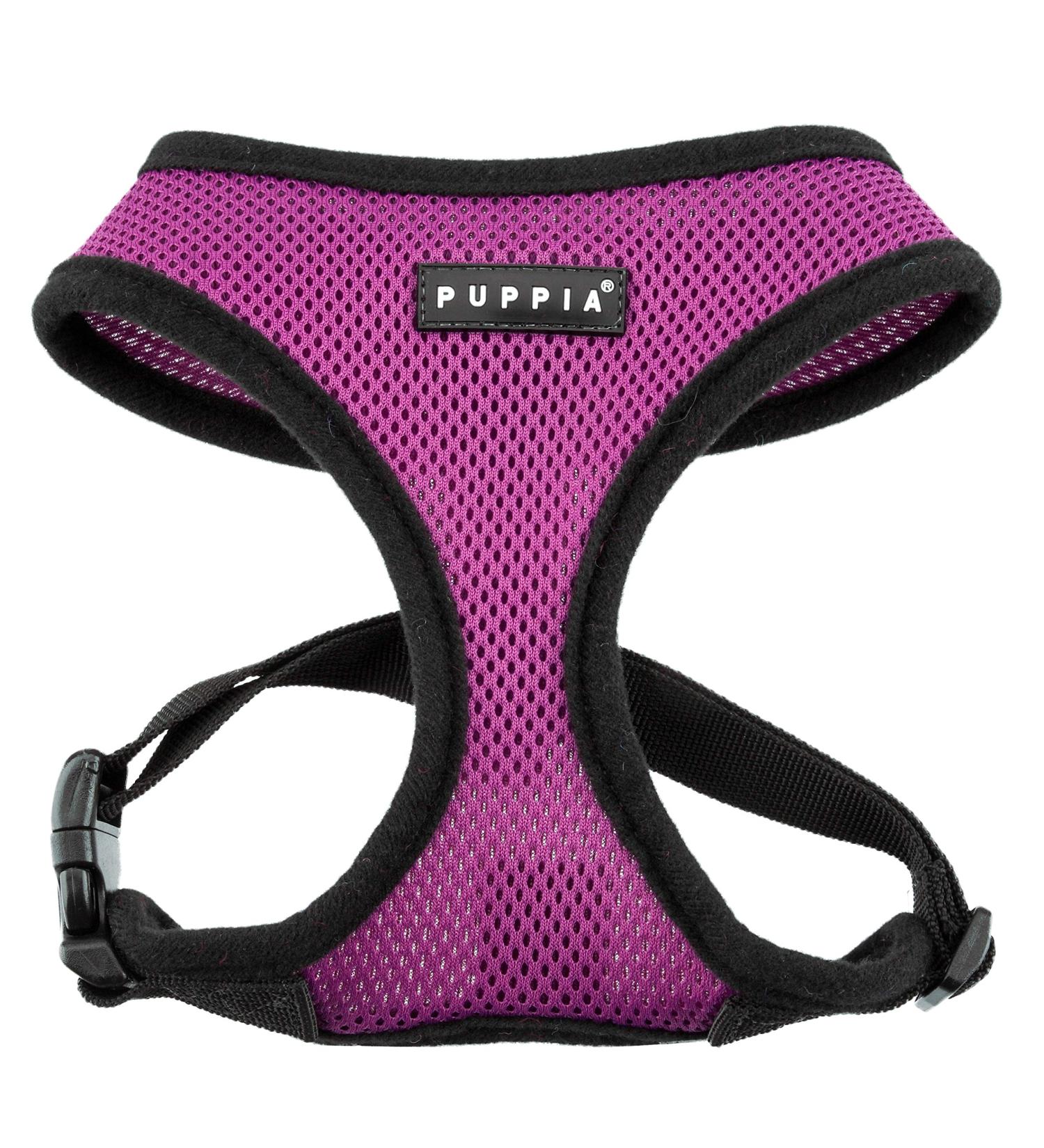 Order Puppia Dog Harness for Small & Medium Dogs - Super Soft Colorful Dual Use as Puppy Dish - Atani Train Harness in Purple (M) - Buy Online on GoSupps.com