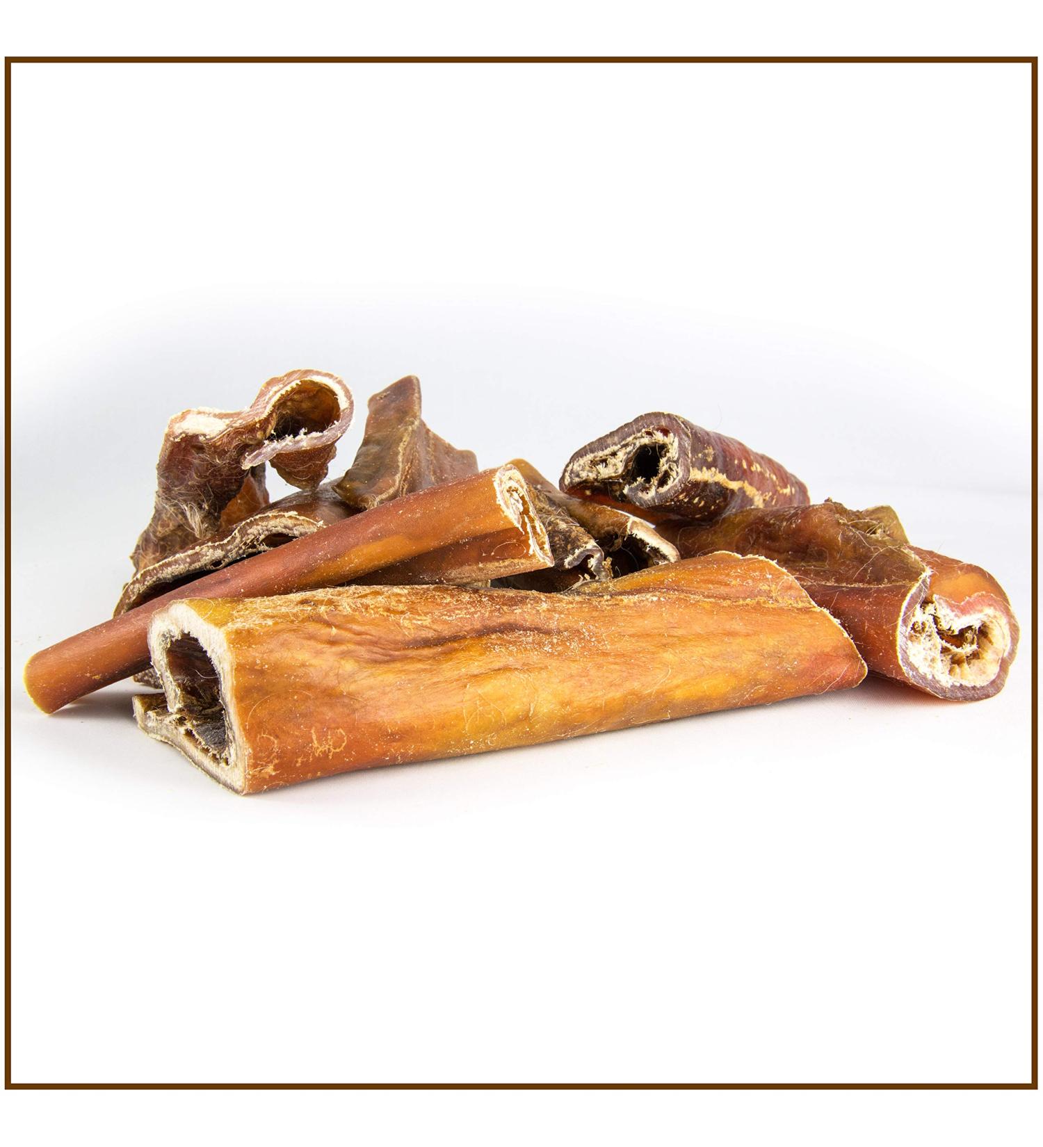 Buffalo Head Skin 1000g - Premium Dog Kausnack | 100% German Made | Odor-Neutral Bag | Pridedogs | 20 cm/piece for Dogs - Buy Online on GoSupps.com