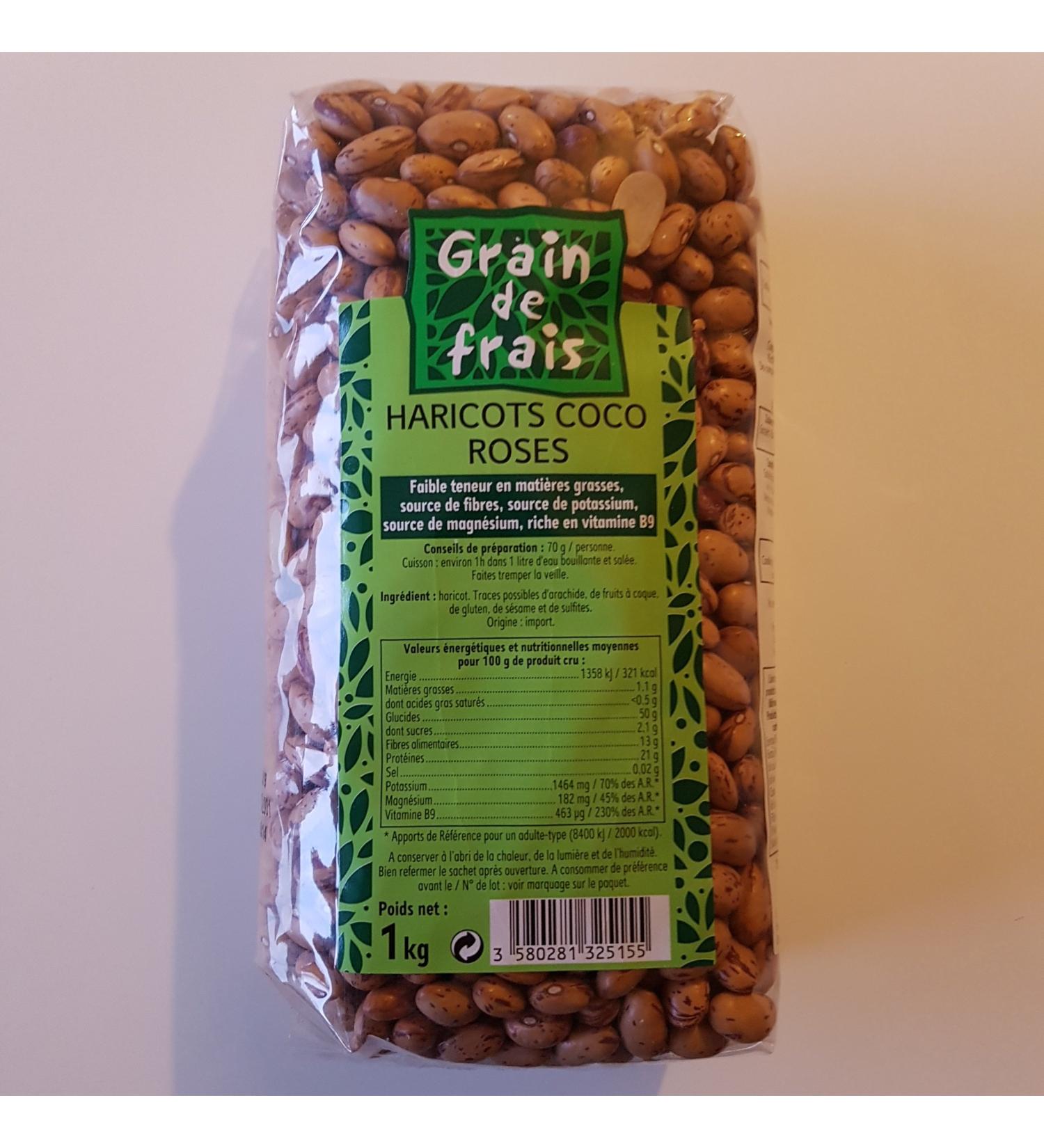 Pink coco beans 1 kg! Fast shipping!