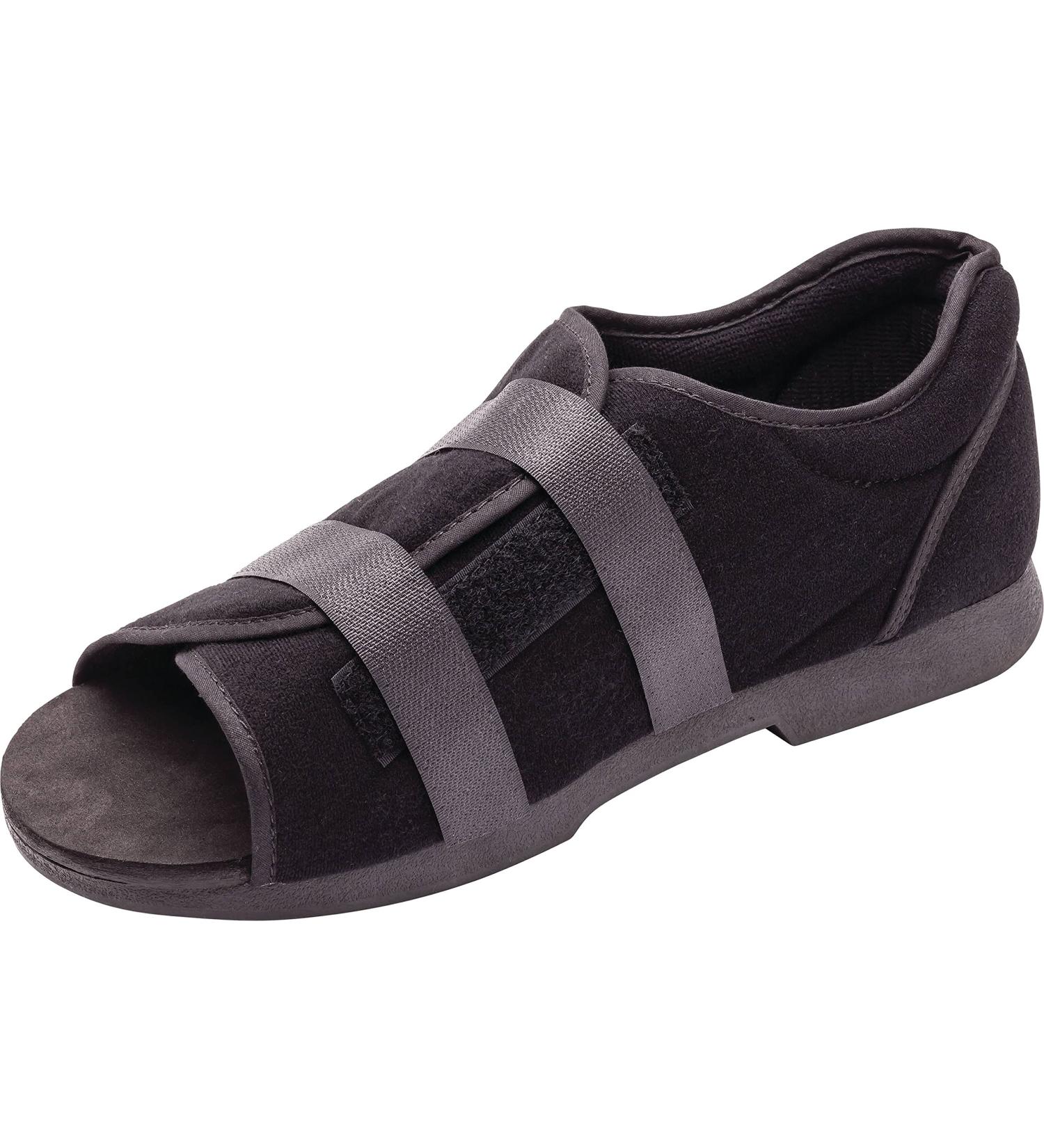 Ossur Soft Top Post-Op Shoe (Male) for Post-Surgery Recovery | Breathable Open-Toe Design | Extended Straps for Comfort | Large Size - Buy Online on GoSupps.com