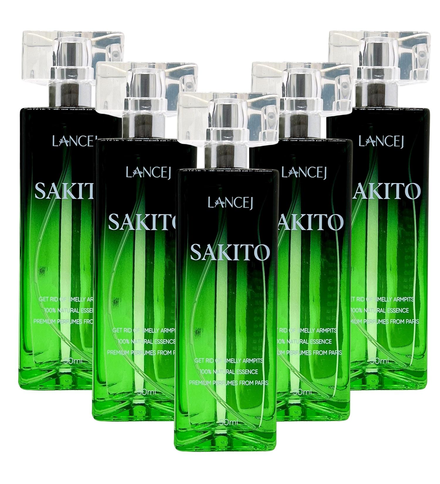 SAKITO Underarm Deodorant Spray (5 Pack) - Prevent Sweat Long-Lasting Freshness No Stains - International Shipping Available - Buy Online on GoSupps.com
