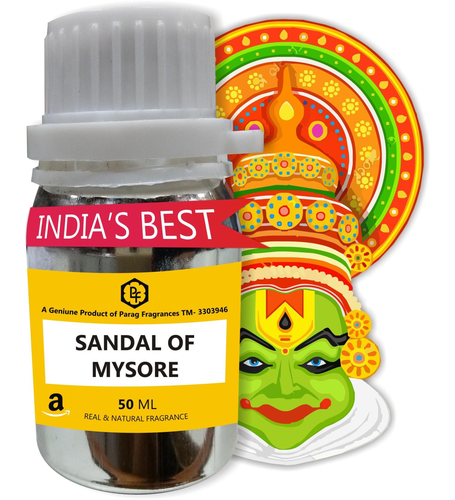 Parag fragrances Sandal Of Mysore 50 Ml Attar For Men - Buy Online on GoSupps.com