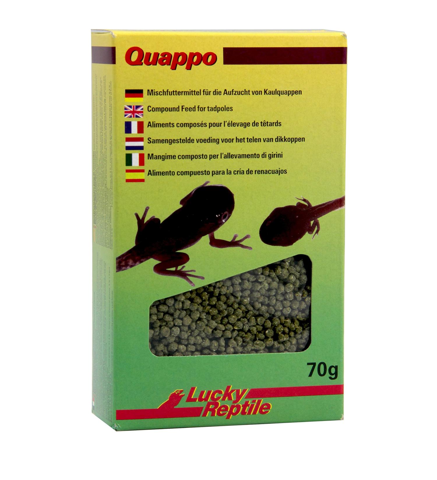 Buy Lucky Reptile Quappo 70g - Premium Tadpole Food | International Shipping Available - Buy Online on GoSupps.com