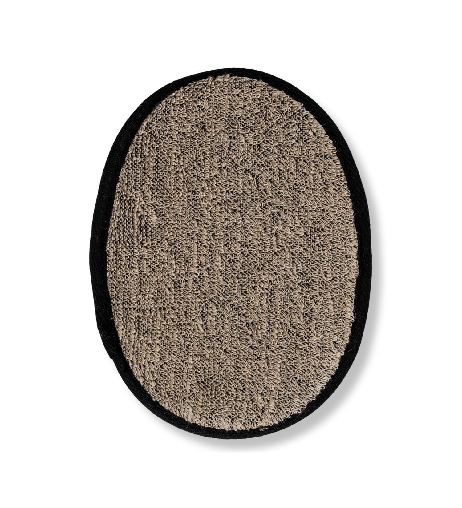 Natural Sisal Hemp Bath Pad - Luxury Exfoliating Body Scrubber | Biodegradable Shower Sponge for Men & Women | Eco-Friendly Bath Accessories - Buy Online on GoSupps.com