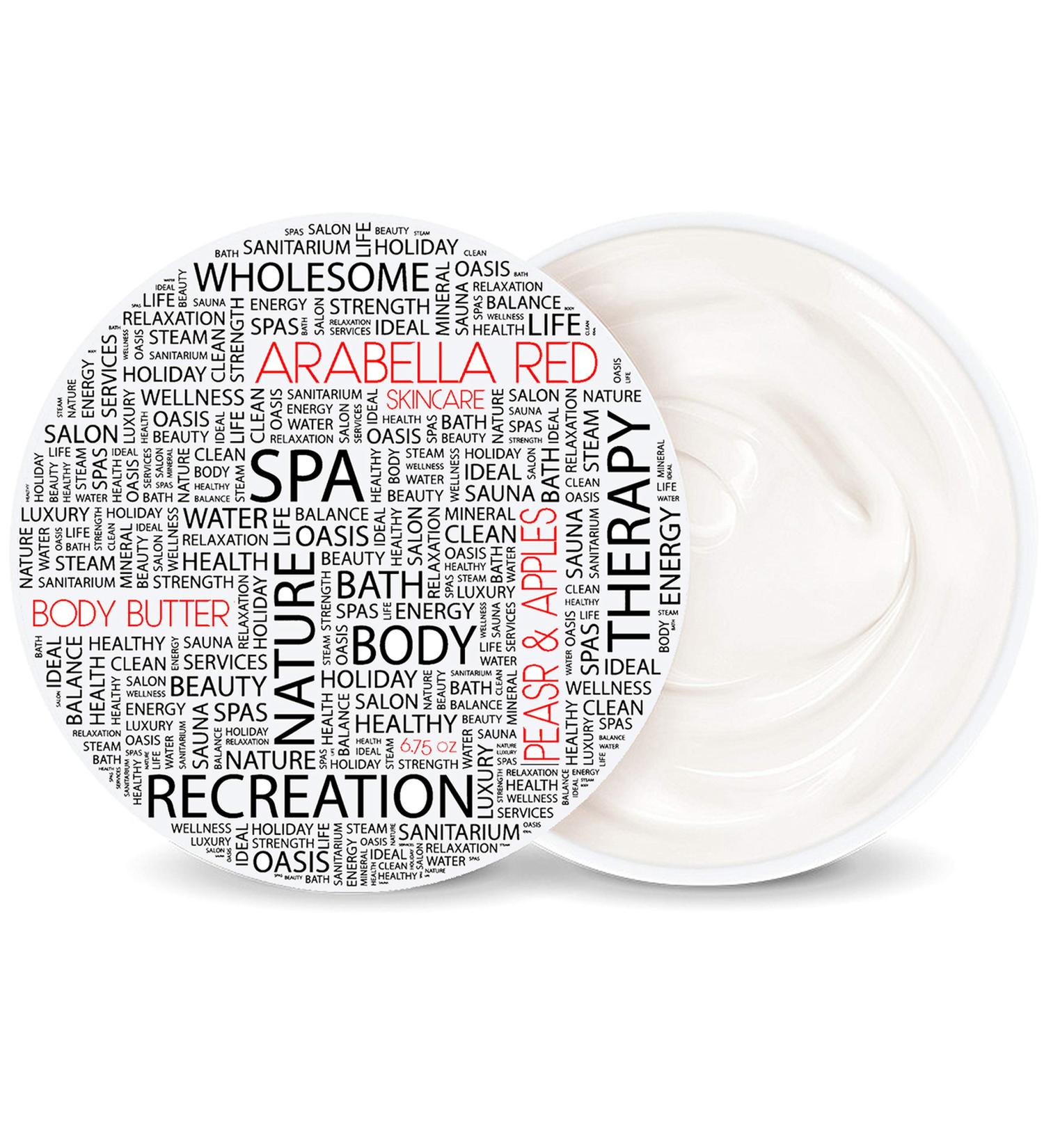 Midwest Sea Salt Company Pears & Apples Whipped Body Butter - 6.75oz - All Natural