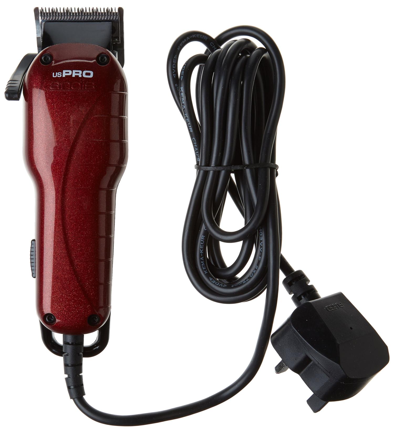 Andis US Pro High Speed Adjustable Blade Clipper Red - Buy Online on GoSupps.com