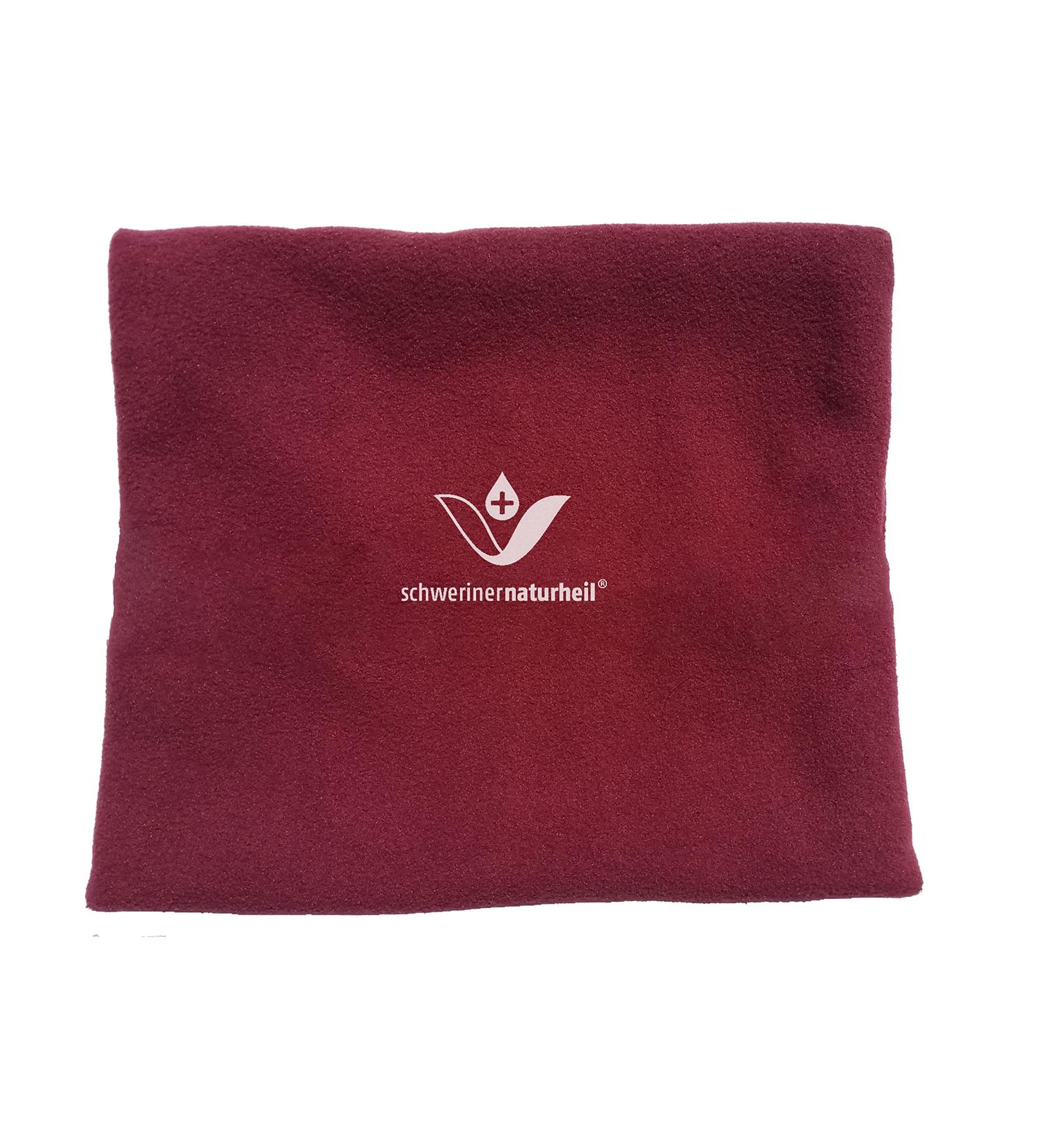 Moor Heat Pad 22x19 cm with Fleece Cover - Blackberry | Hot Water Bottle & Heating Pad for Soothing Relief - Buy Online on GoSupps.com