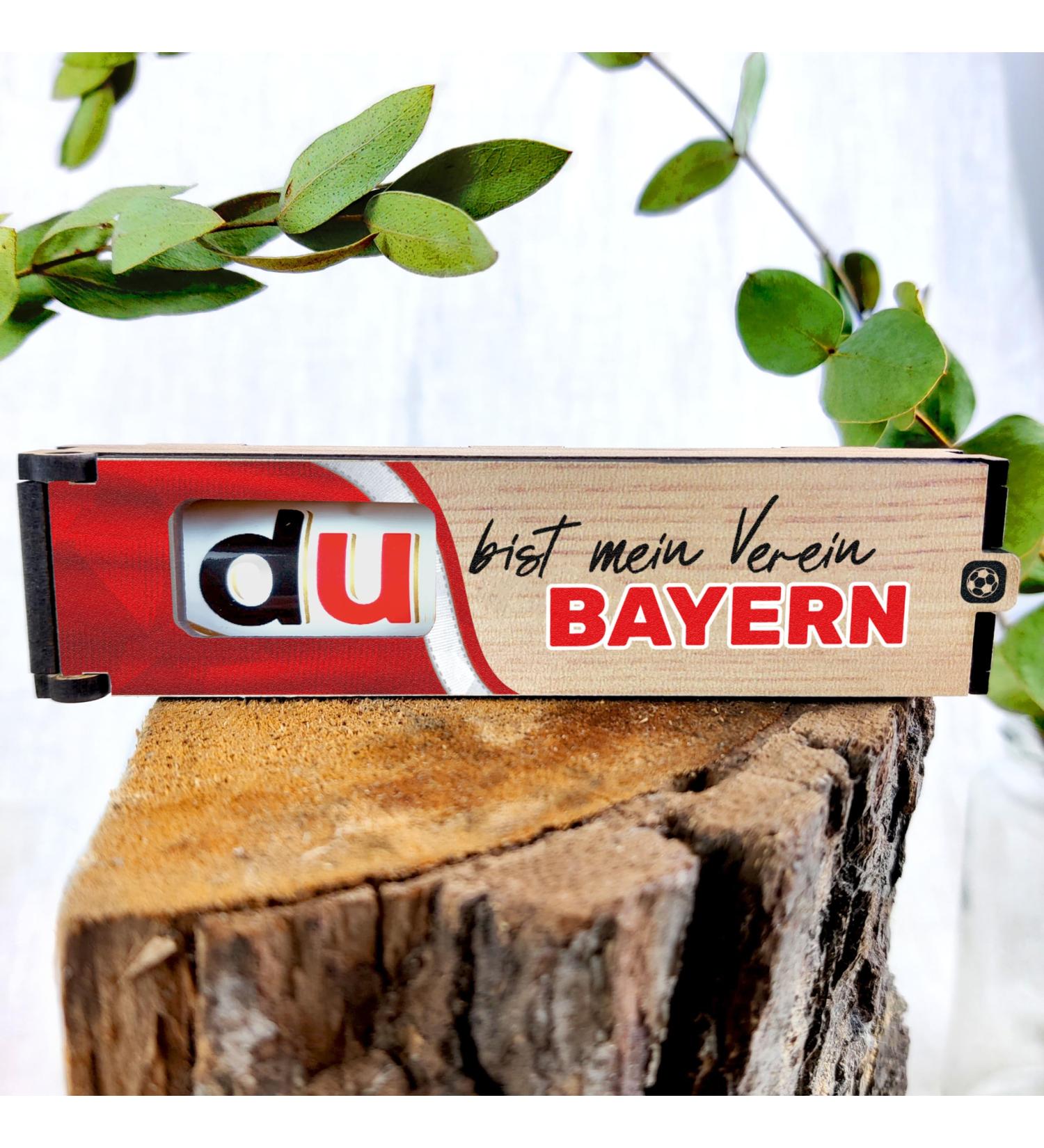 Bayern You Are My Club Chocolate Bar Gift Box | Duplo Bavaria Fan Gifts for Munich Lovers & Skyline Sports - Buy Online on GoSupps.com