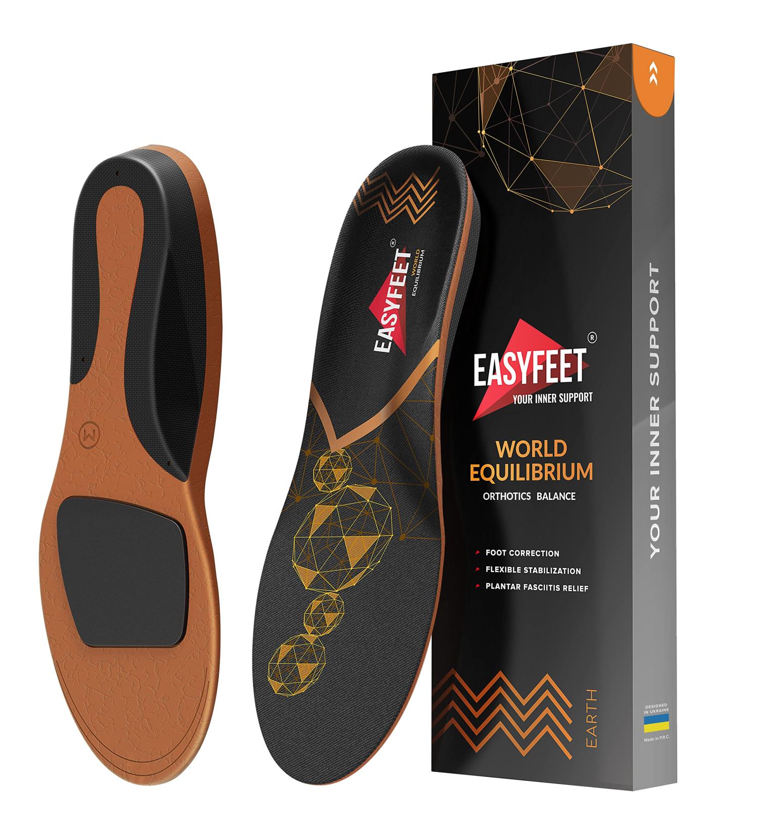 (New 2023) Balance Arch Support Insoles for Plantar Fasciitis Relief - Shock Absorbing Orthotic Insoles - Men Women S(Men 5.5-6.5/Women 6.5-7.5 - Buy Online on GoSupps.com