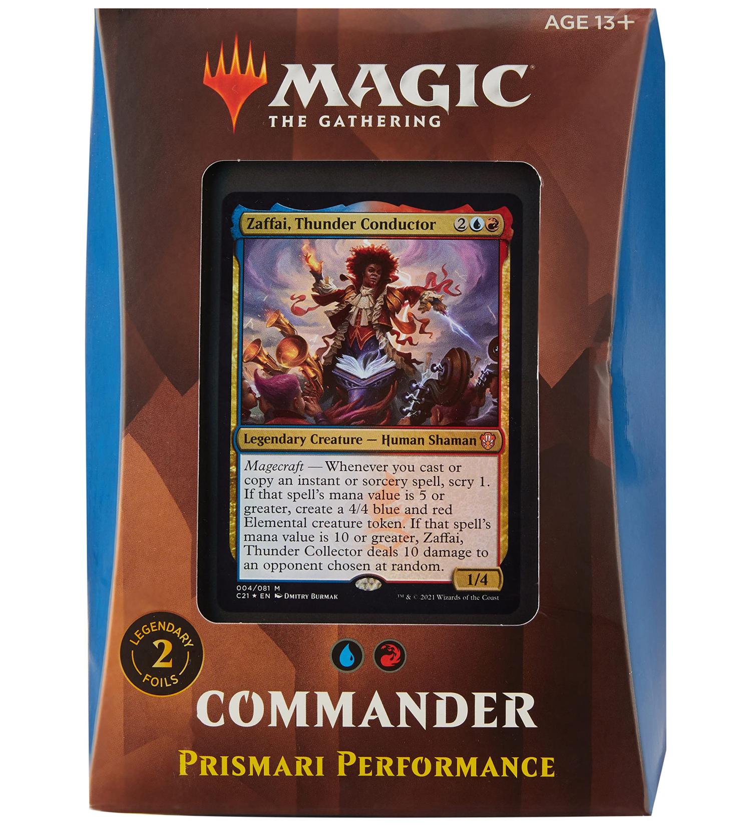 Magic The Gathering Strixhaven Prismari Performance Commander Deck - Blue-Red Theme - Buy Online on GoSupps.com