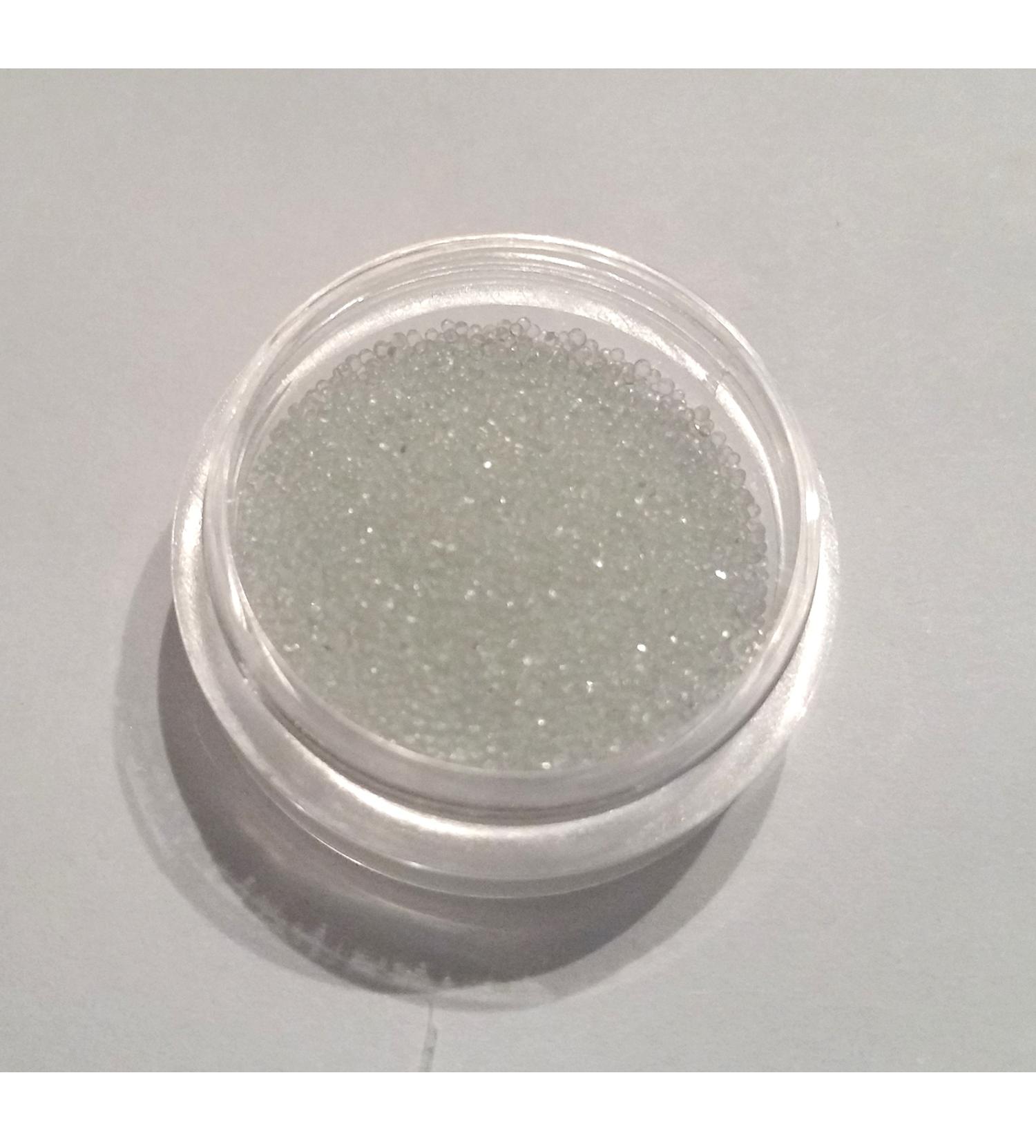 New nail art jugs caviar micro pearl transparent white balls microperlen nail design nail art manicure pedicure insertion accessories glitter glitter