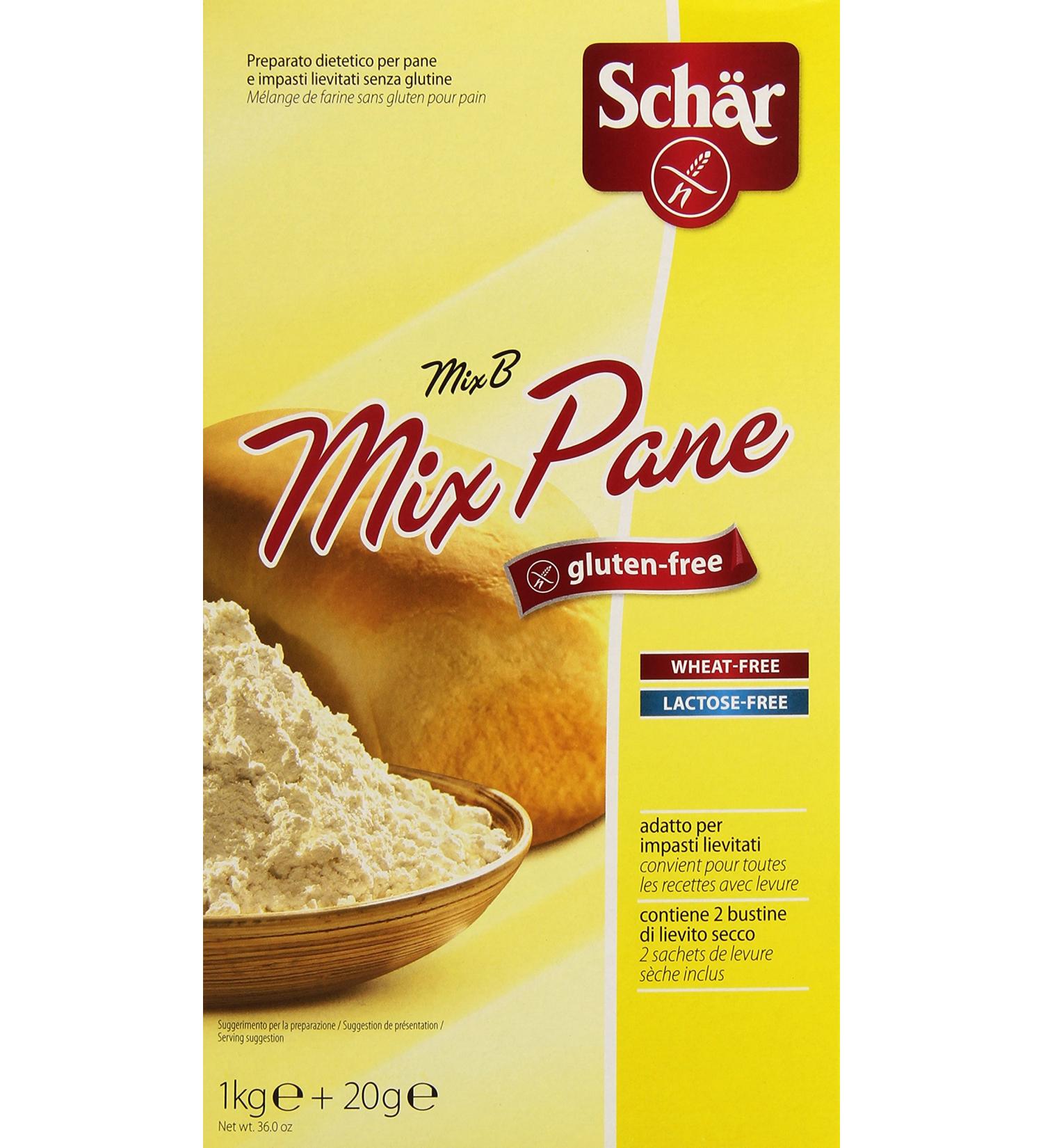 Schar Gluten Free Bread Flour Mix-B 1 kg - Buy Online on GoSupps.com