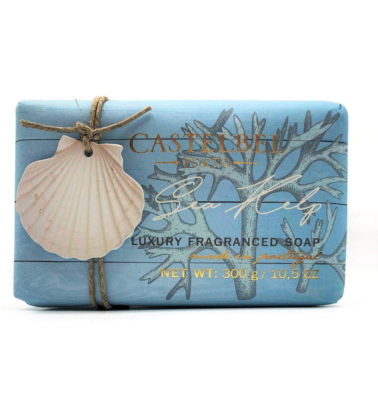 Castelbel Porto Sea Kelp Luxury Soap Bar 10.5 Oz - Buy Internationally | Premium Skincare - Buy Online on GoSupps.com