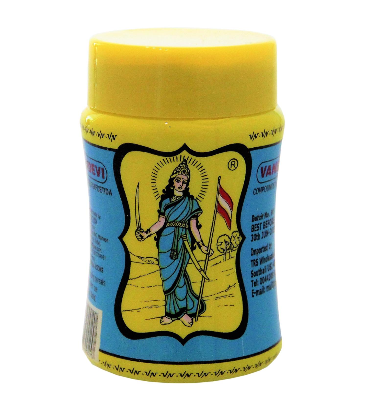 Vandevi Hing (Asafetida) 100g (3.5oz) - Premium Quality | Enhance Flavors - Buy Online on GoSupps.com