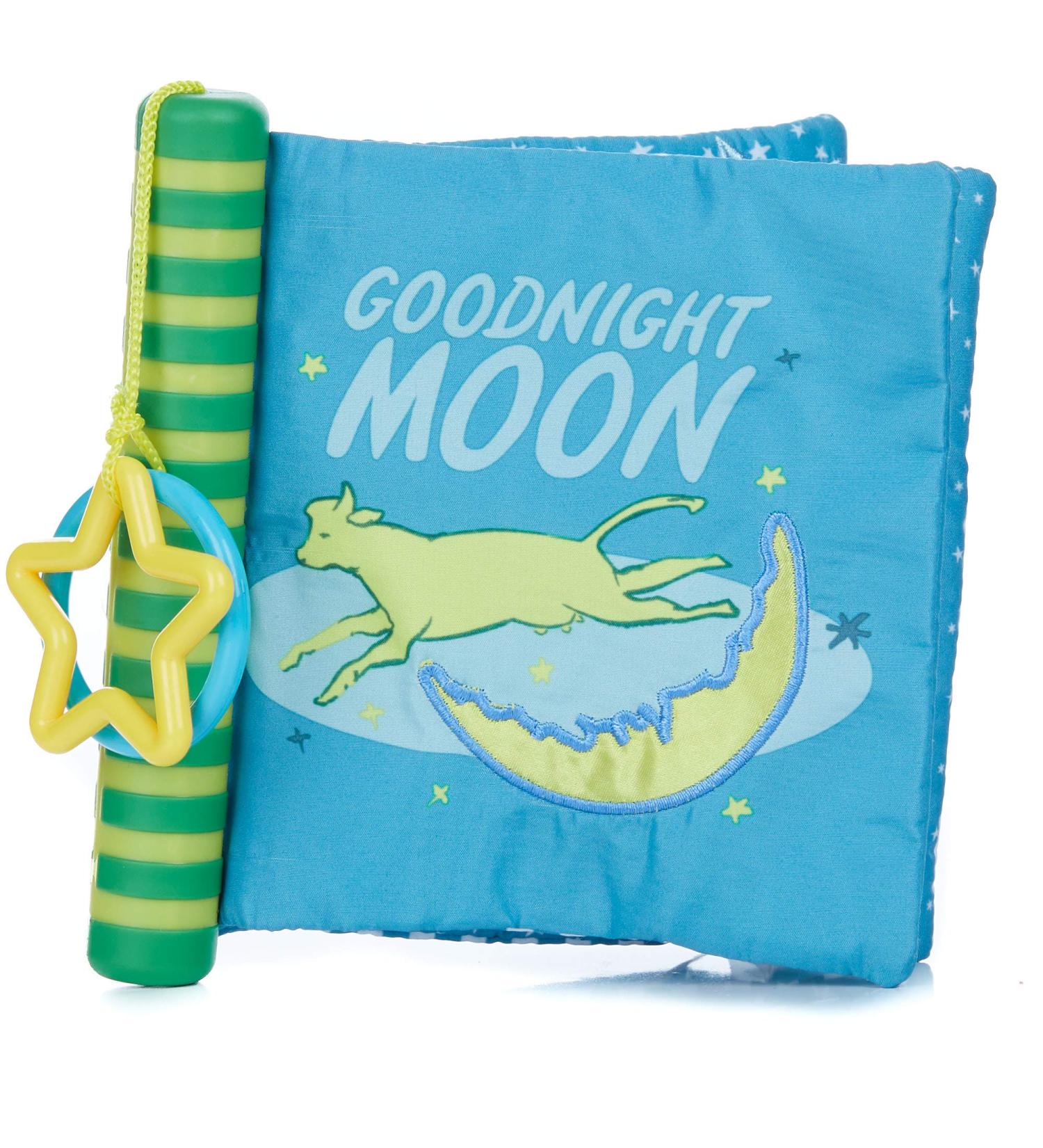 Good Night Moon Soft Teether Book - Soothing Teething Toy & Interactive Bedtime Story - Buy Online on GoSupps.com