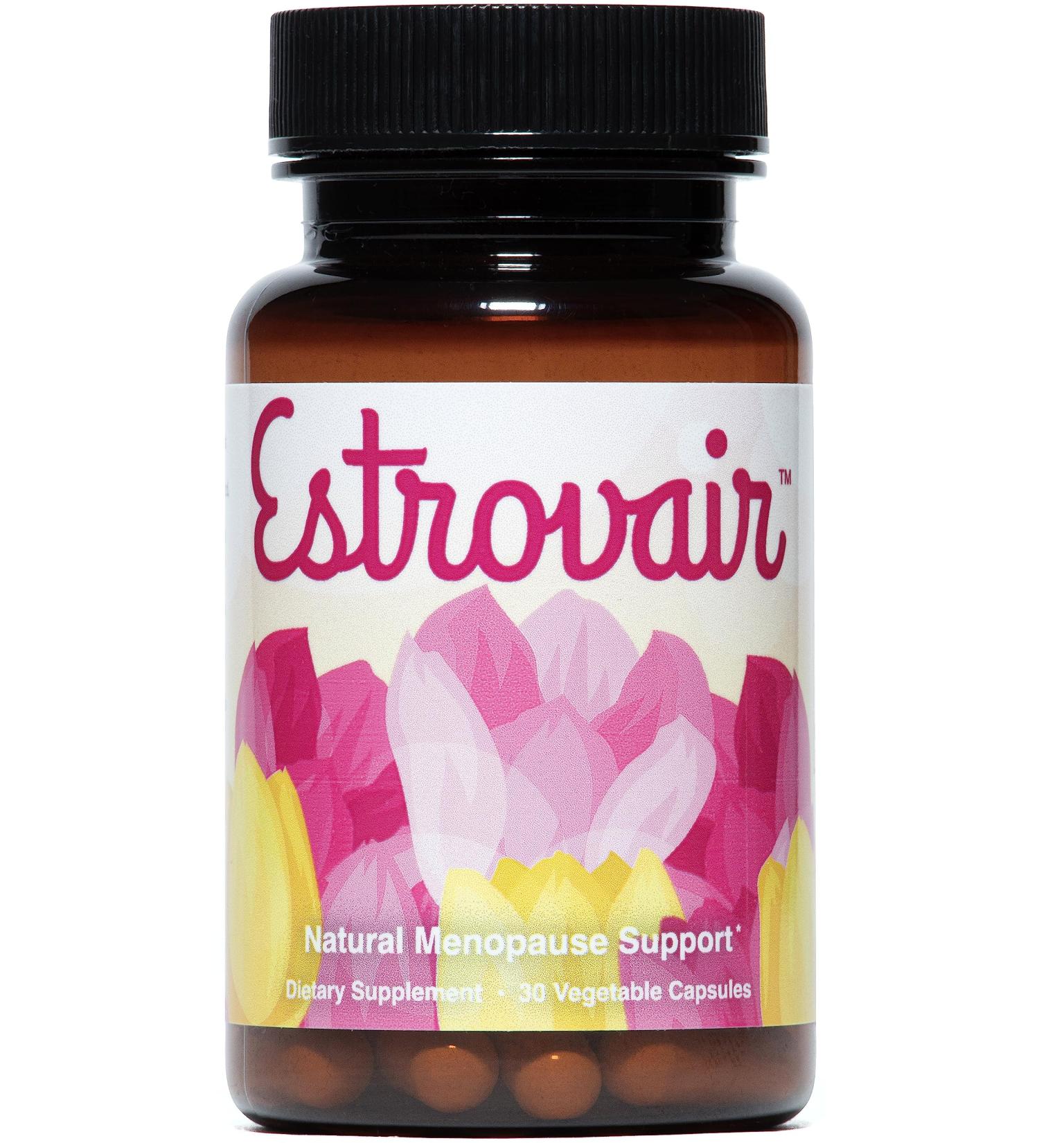 Estrovair Menopause Support Supplement - Natural, Non-GMO, Vegan & Gluten-Free - Buy Online on GoSupps.com
