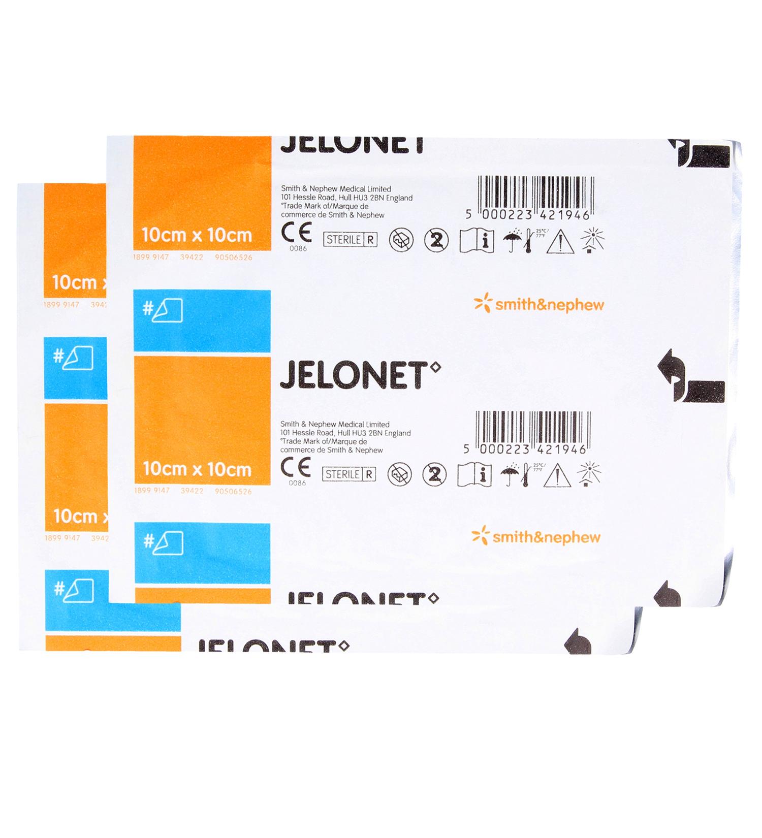 10x Jelonet Dressing 10cm x 10cm Paraffin Gauze 2020 Expiry - Buy Online on GoSupps.com