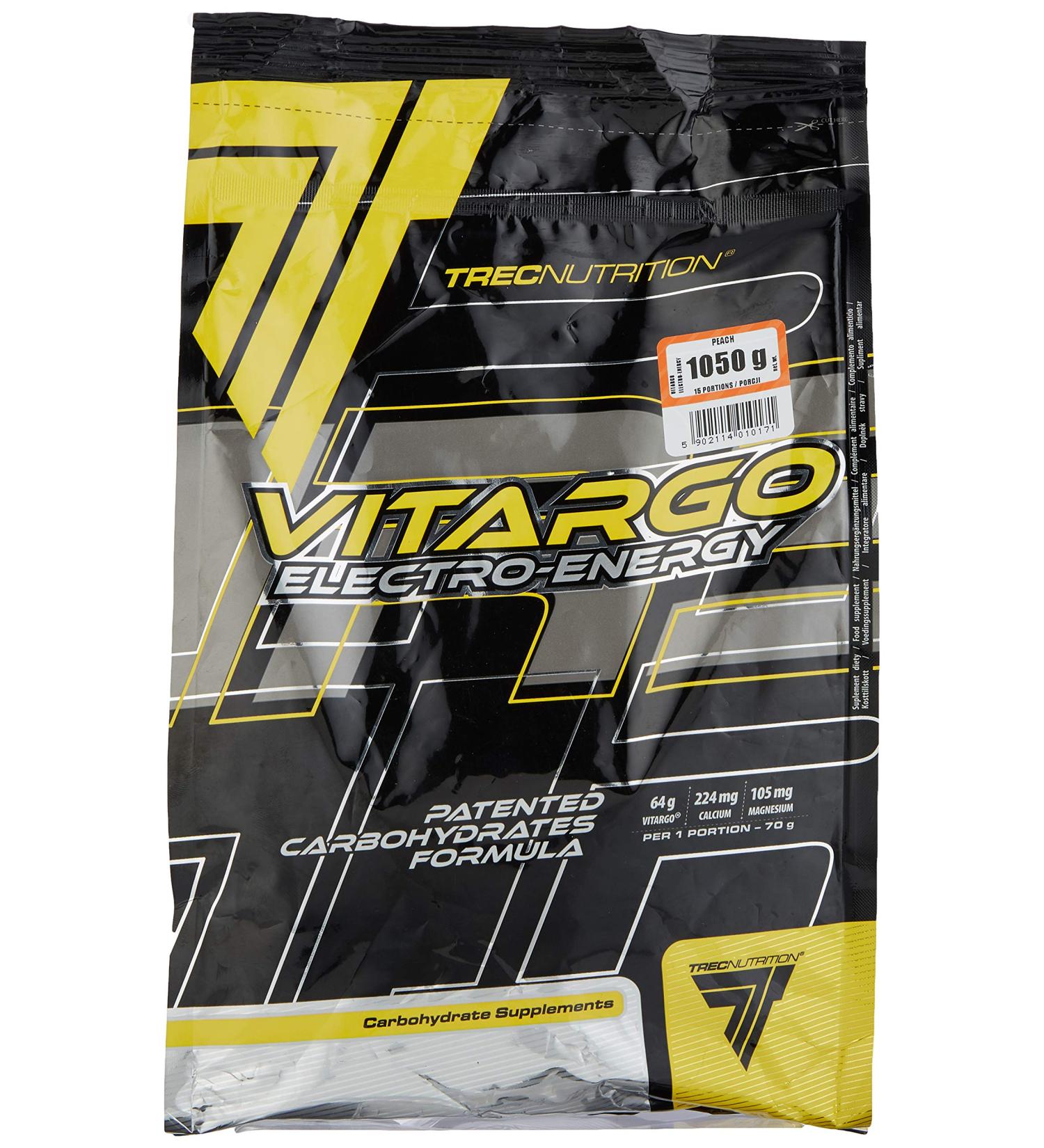 Vitargo Electro-Energy Peach - 1050g - Buy Online on GoSupps.com