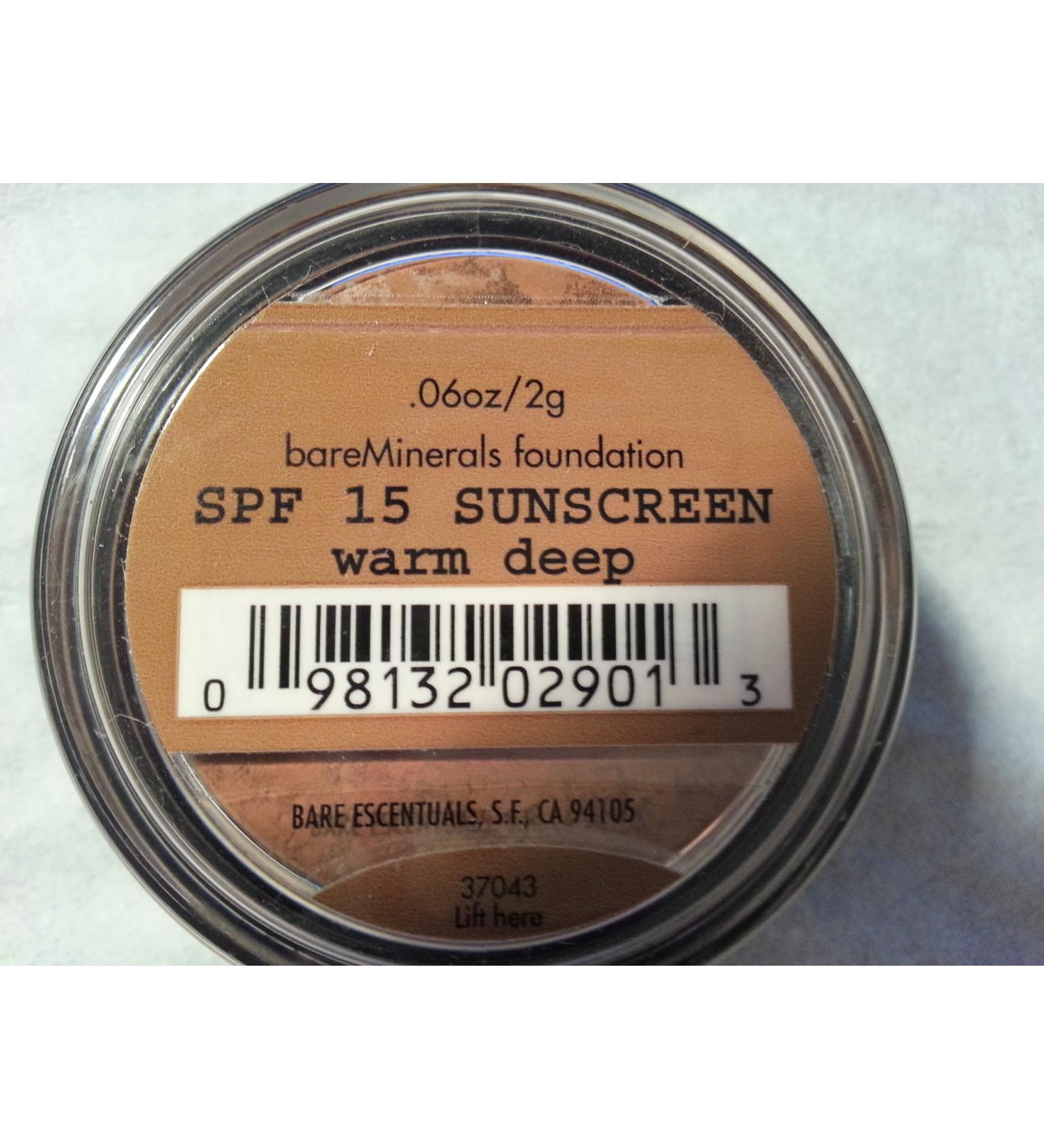 bareMinerals ORIGINAL SPF 15 Foundation with Click  Lock  Go Sifter - Warm Deep