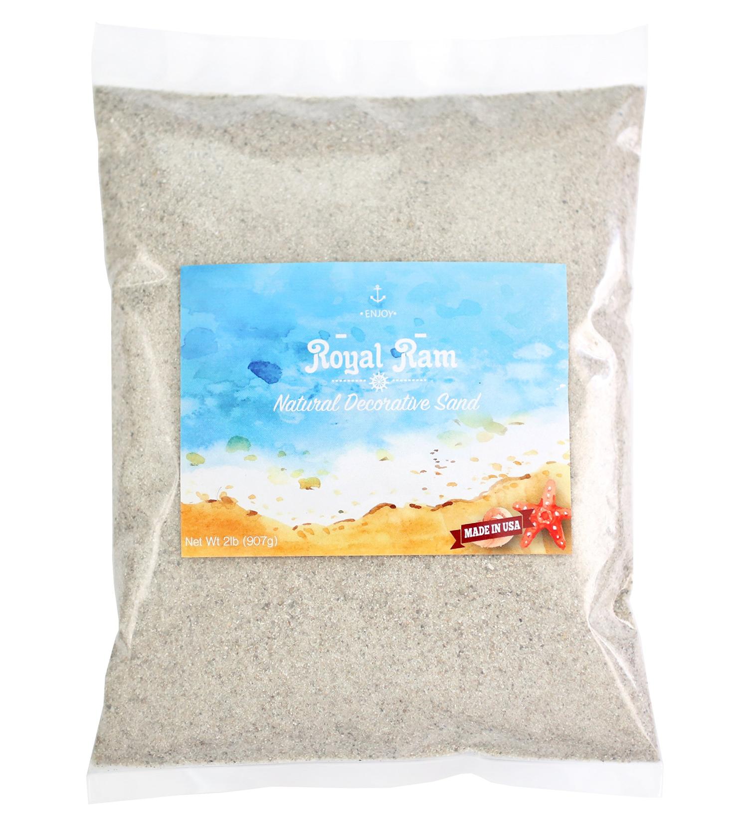 2 lb Natural Decorative Real Sand for Vase Filler, Interior Decor, Sand Crafts - Buy Online on GoSupps.com