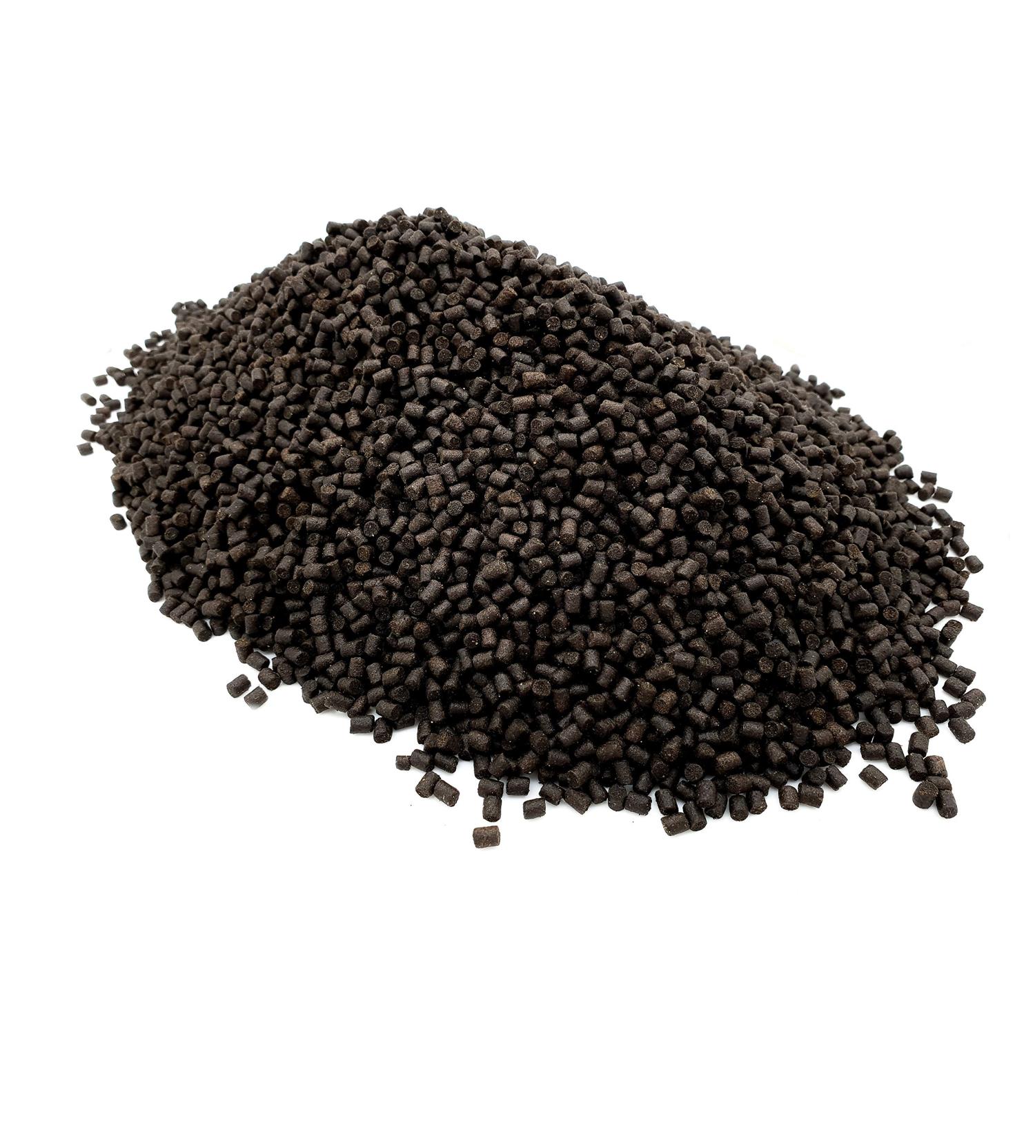 HERONS - Premium Sturgeon Pellets 3mm Premium Fish Food For all Sturgeon Species Sterlets Improves Growth and Enhances Immune System High Protein Sinking Pellets - 2Kg