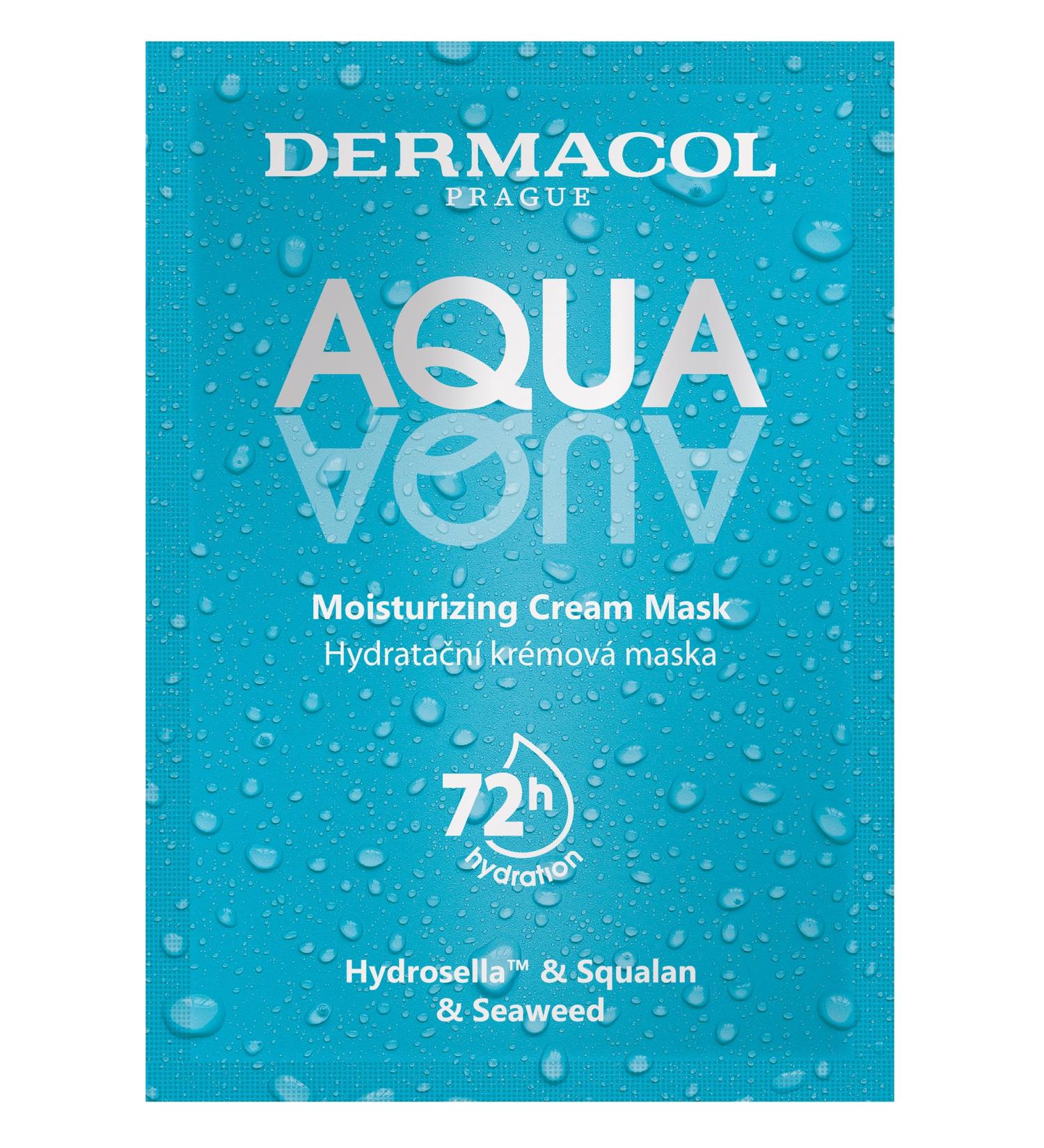  Dermacol DC Dermacol Aqua Aqua Aqua Pack of 2 x 7.5ml moisturizing masks for intensive care - Buy Online on GoSupps.com