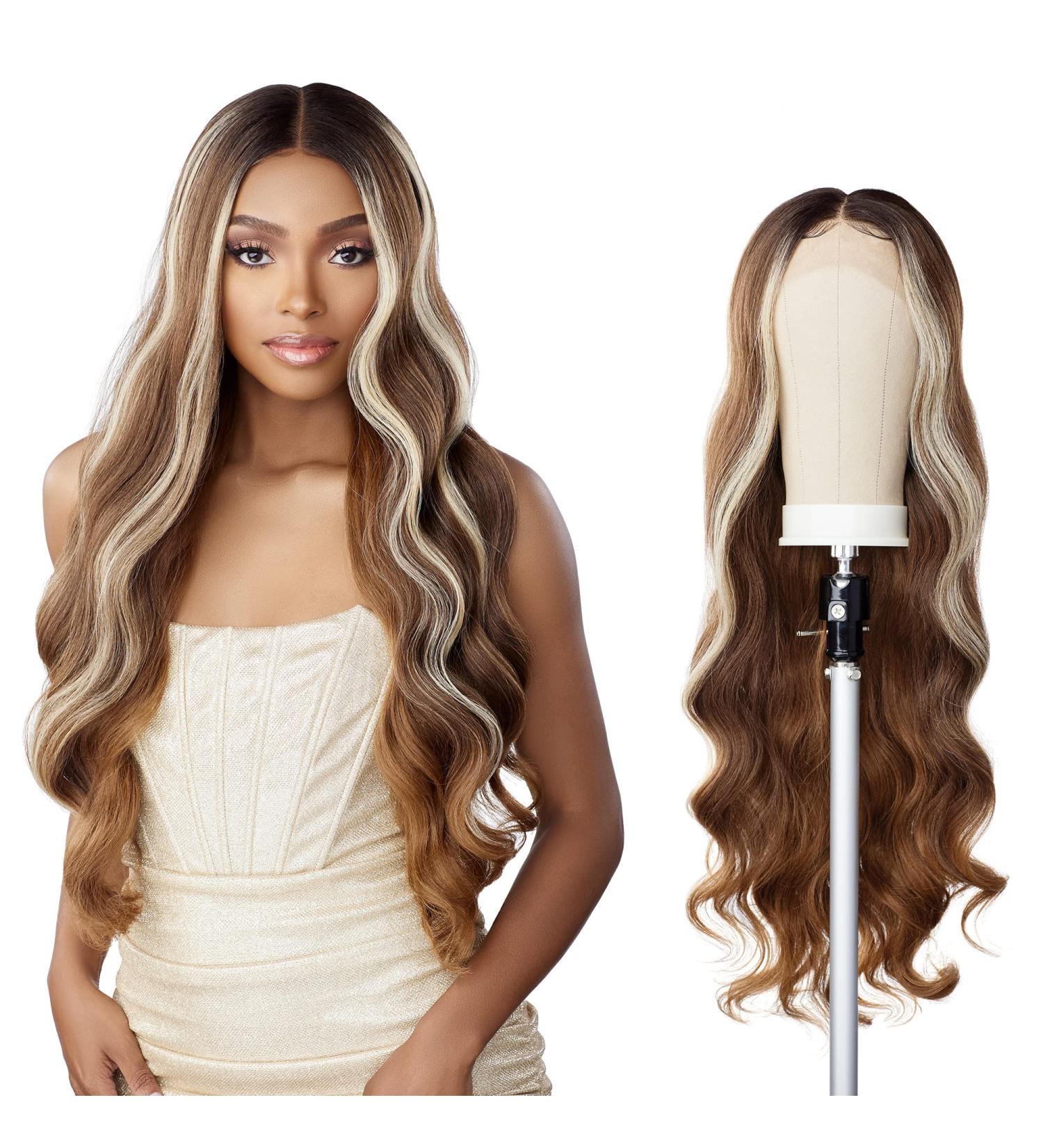 Sensationnel Butta Lace Front Wig - Natural Pre-Plucked Hand-tied HD Lace 5 Deep Part - BUTTA Unit 31 (BALAYAGELATTE) - Buy Online on GoSupps.com