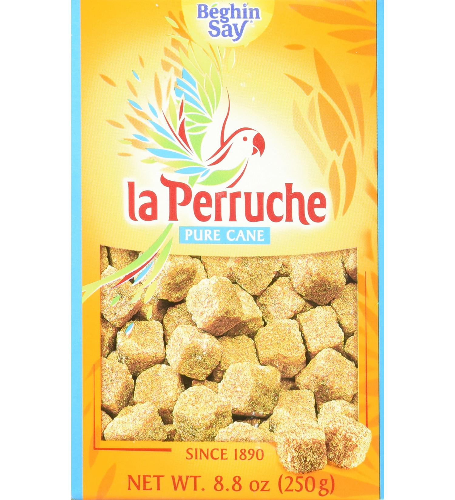 La Perruche Pure Cane Brown Sugar Cubes - 8.8 oz (250g) - Pack of 1 - Buy Online on GoSupps.com