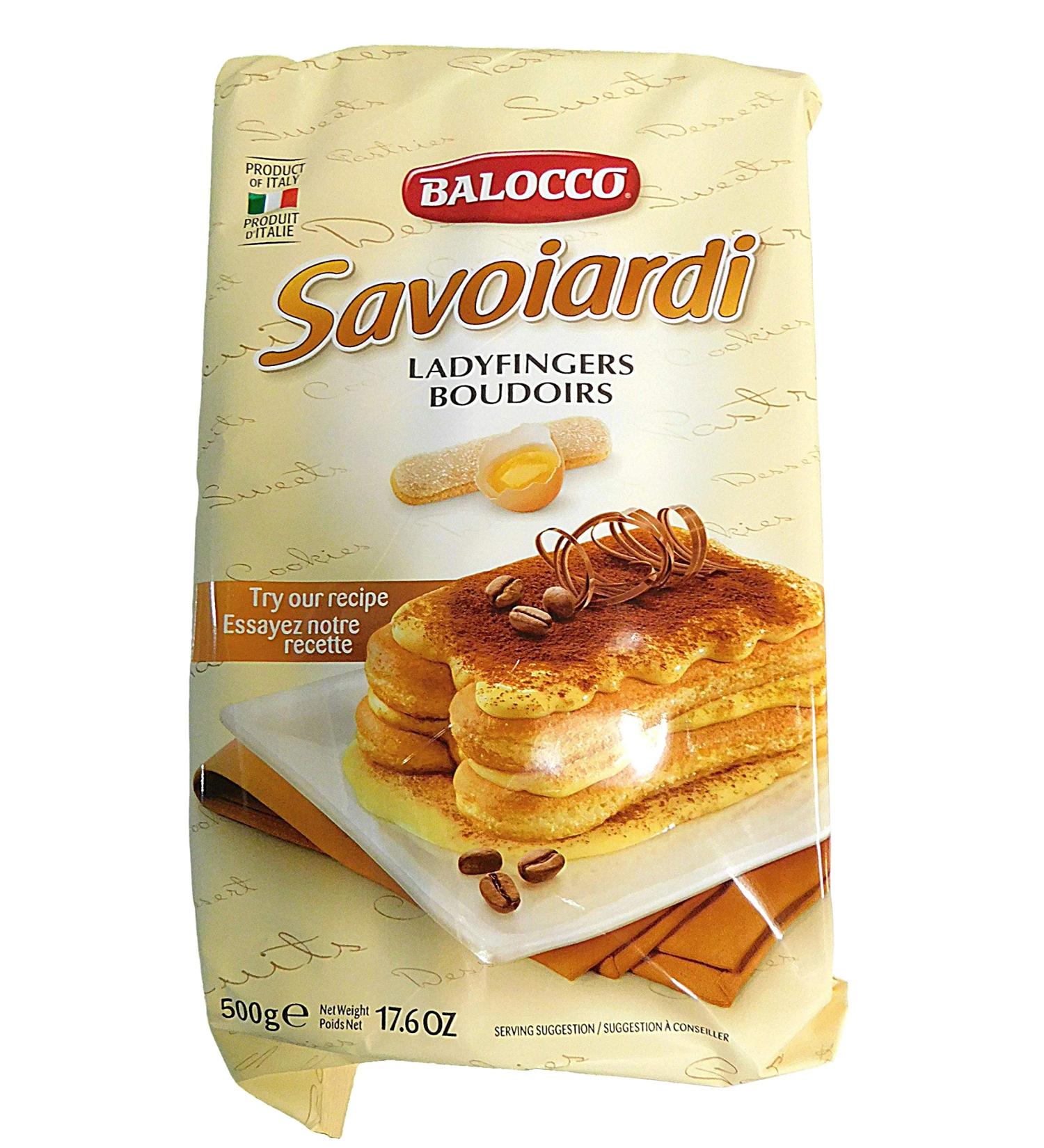 Balocco Savoiardi Ladyfingers - 1.1 lb | Authentic Italian Desserts - Buy Online on GoSupps.com
