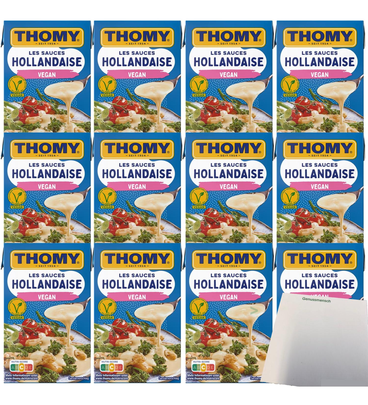 Thomy Vegan Hollandaise Sauce - 12x250ml Pack | International Shipping Available - Buy Online on GoSupps.com
