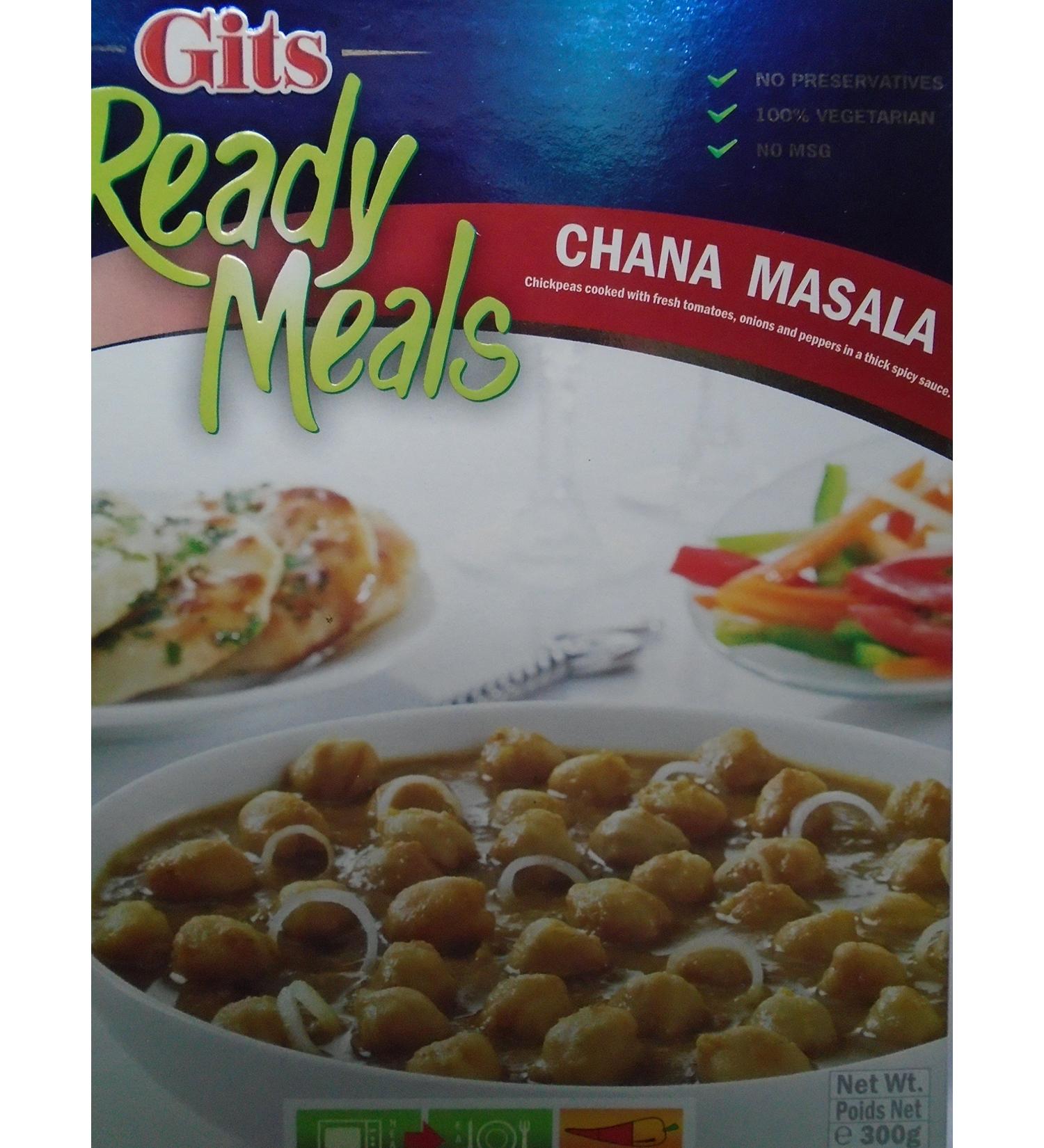 Gits Gits Ready Meals Chana Masala 300g (Pack of 10)