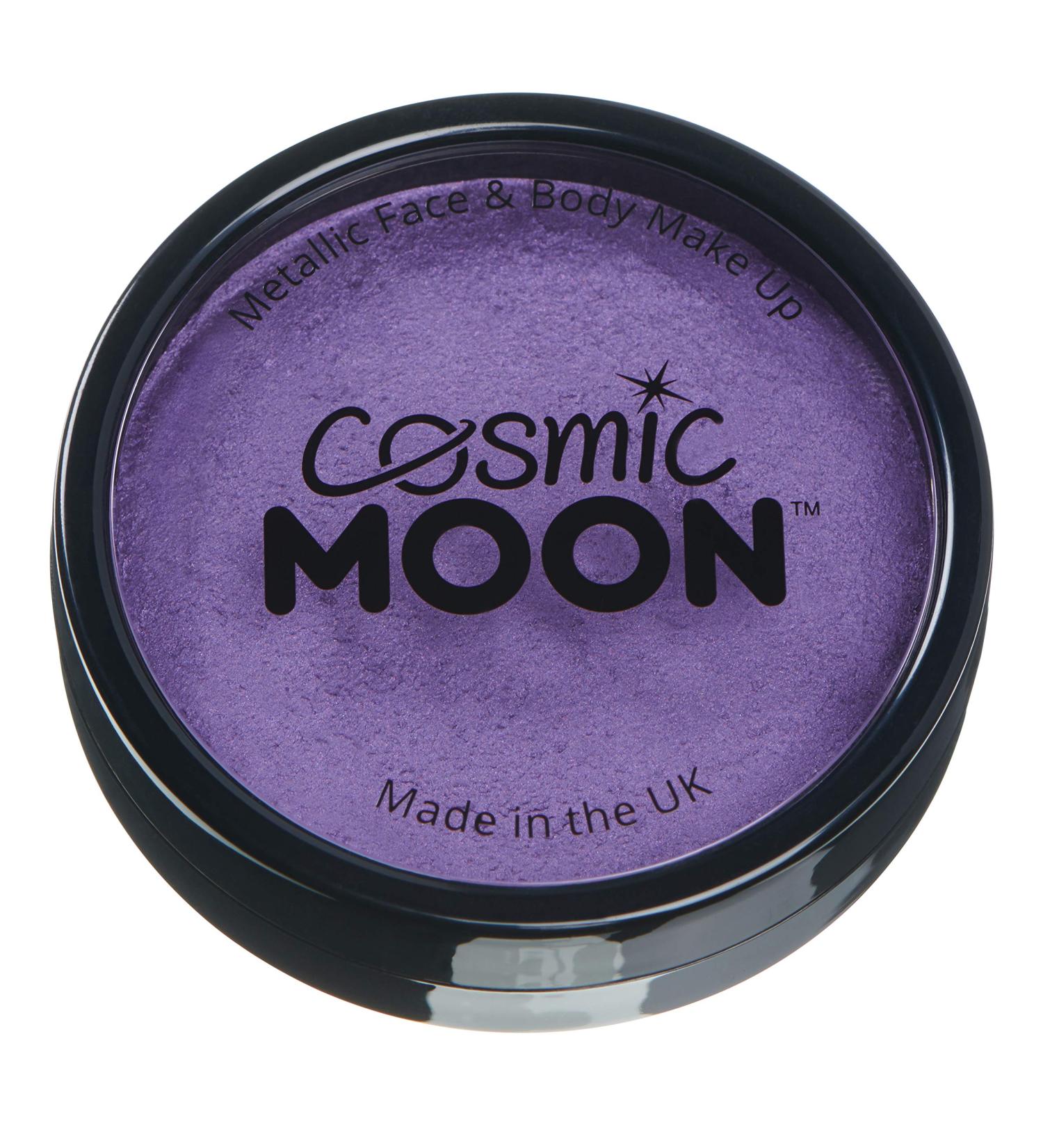 Buy Cosmic Moon Professional Water Activated Metallic Face Paint - Purple | International Shipping Available - Buy Online on GoSupps.com