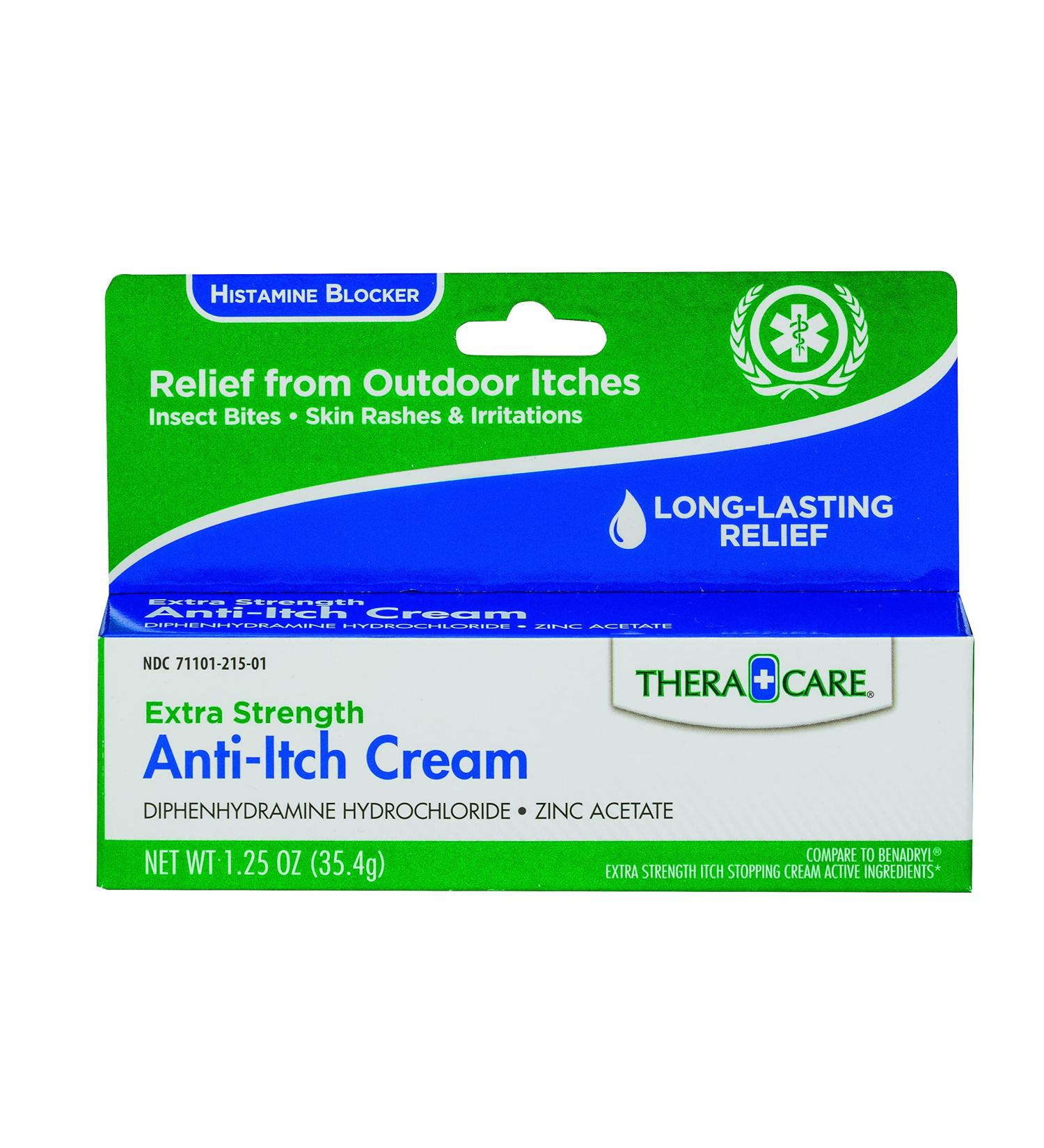 Thera Care Extra Strength Anti-Itch Cream for Outdoor Itch Relief - 1.5 oz - Buy Online on GoSupps.com
