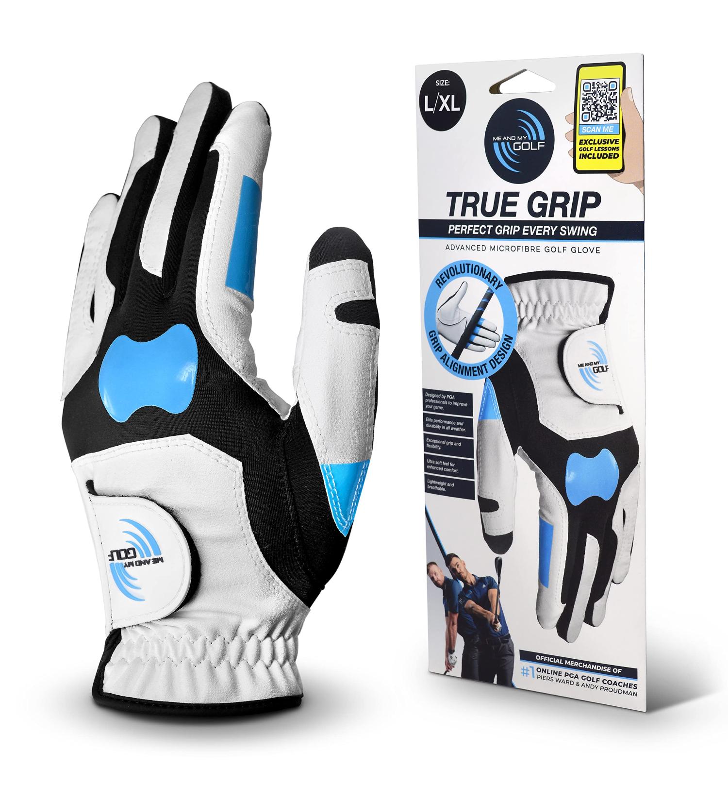 Me and My Golf True Grip Training Glove - Perfect Swing Fix for Right-Handers | Includes Training Videos | Size L-XL - Buy Online on GoSupps.com