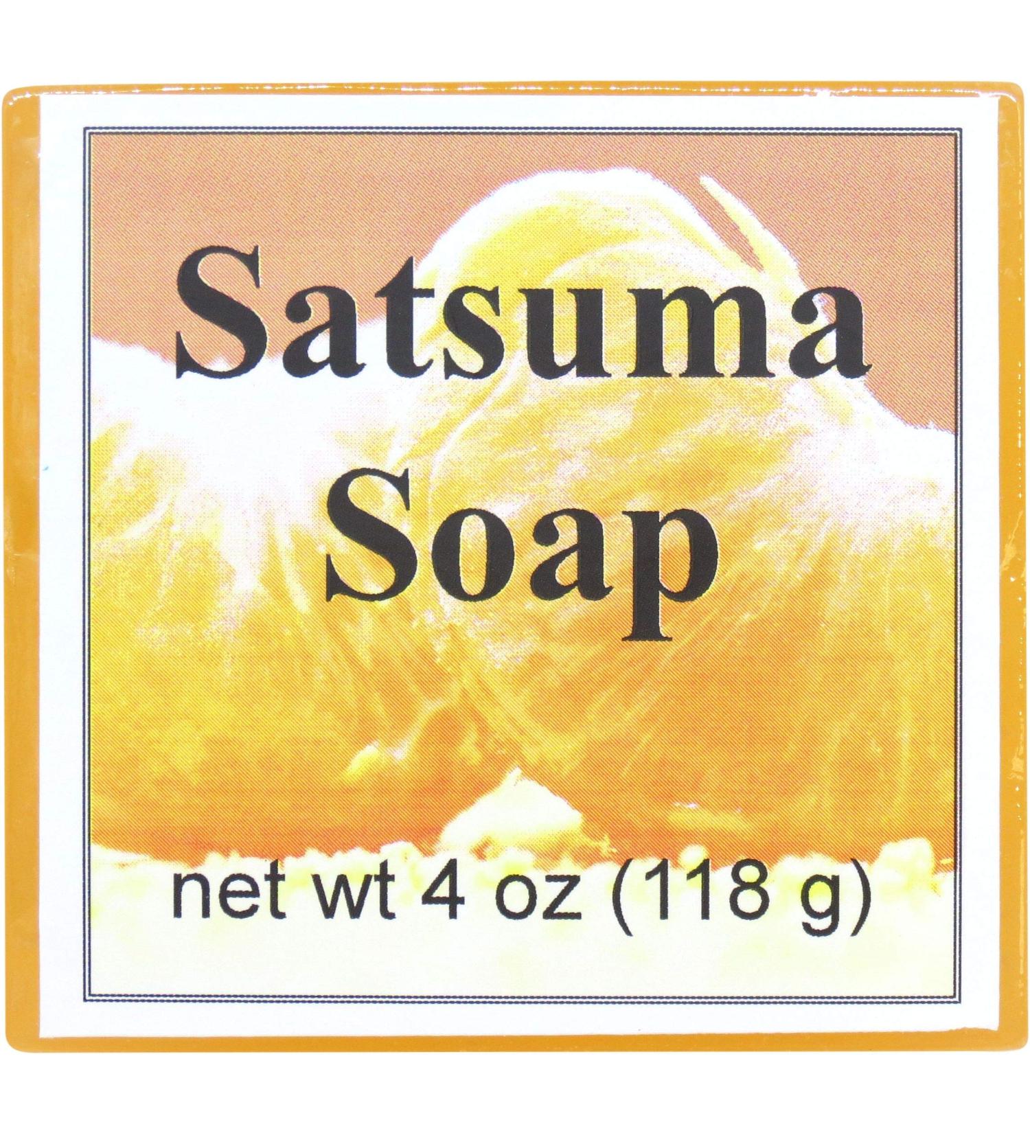 Satsuma Glycerin Soap - Eclectic Lady 4 oz Bar | Natural & Moisturizing Soap for All Skin Types - International Shipping Available - Buy Online on GoSupps.com