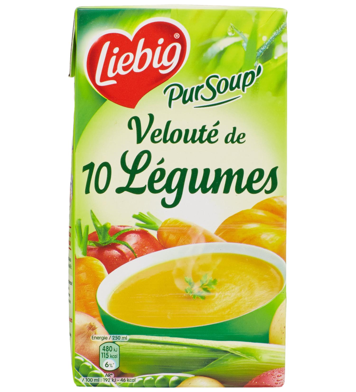 Liebig Cream of 10 vegetables - Brick of 1L - Buy Online on GoSupps.com