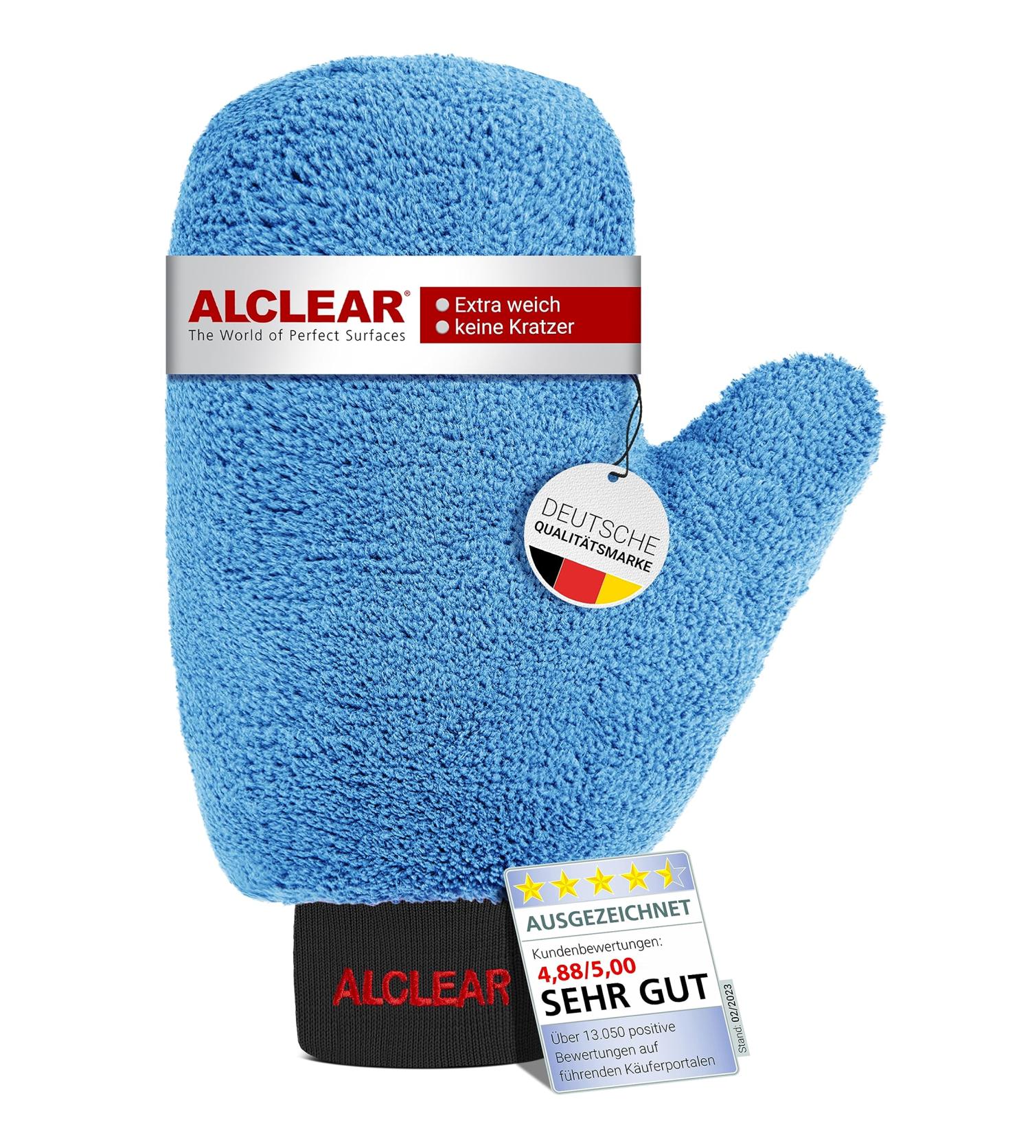 Alclear Premium Rim Washing Glove | 100% Dirt Removal | Microfiber Car Cleaning | 26x12cm | Best Alternative to Rim Brush - Buy Online on GoSupps.com