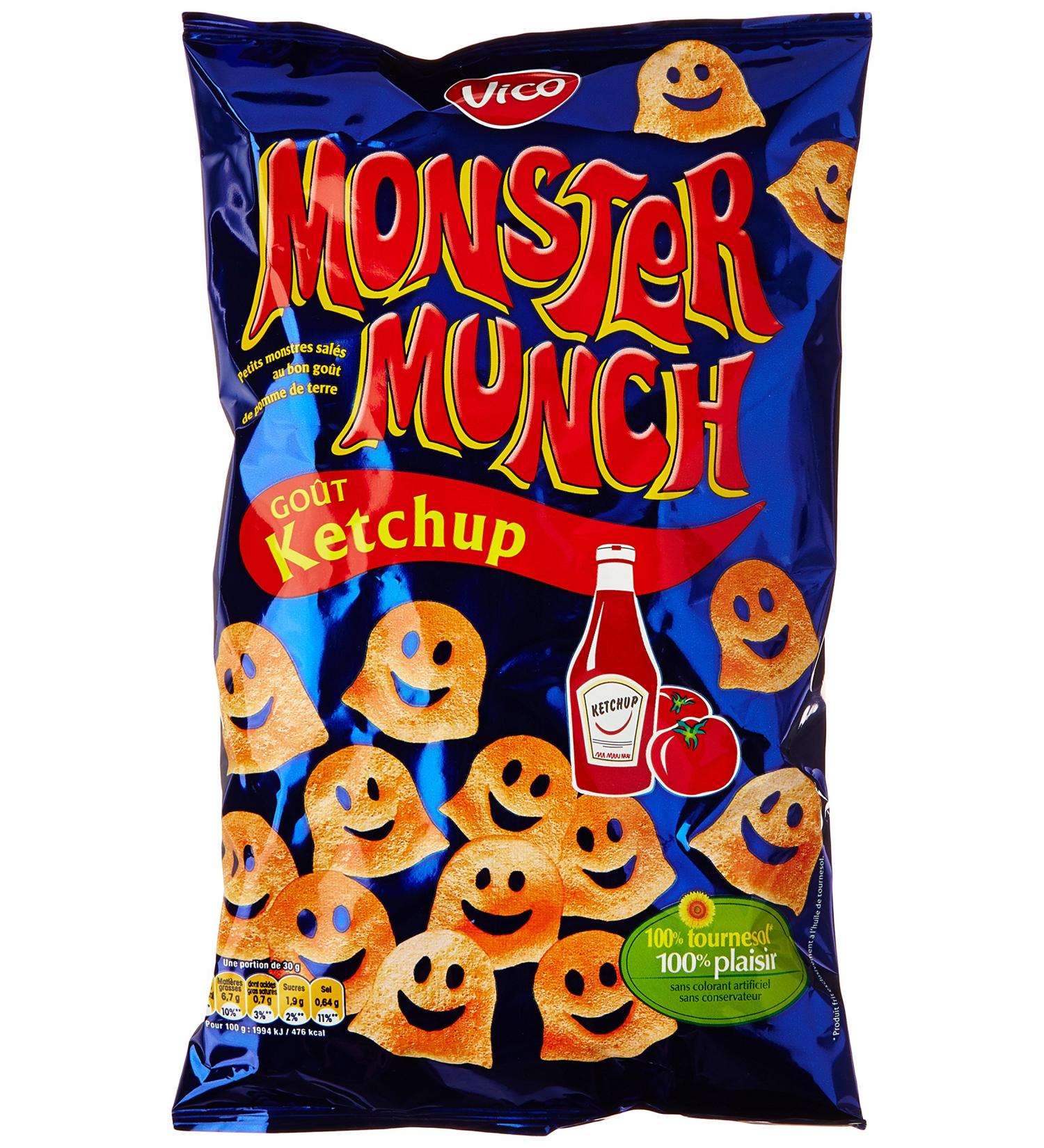  Vico Vico Monster Munch Ketchup Flavor 85g - Buy Online on GoSupps.com