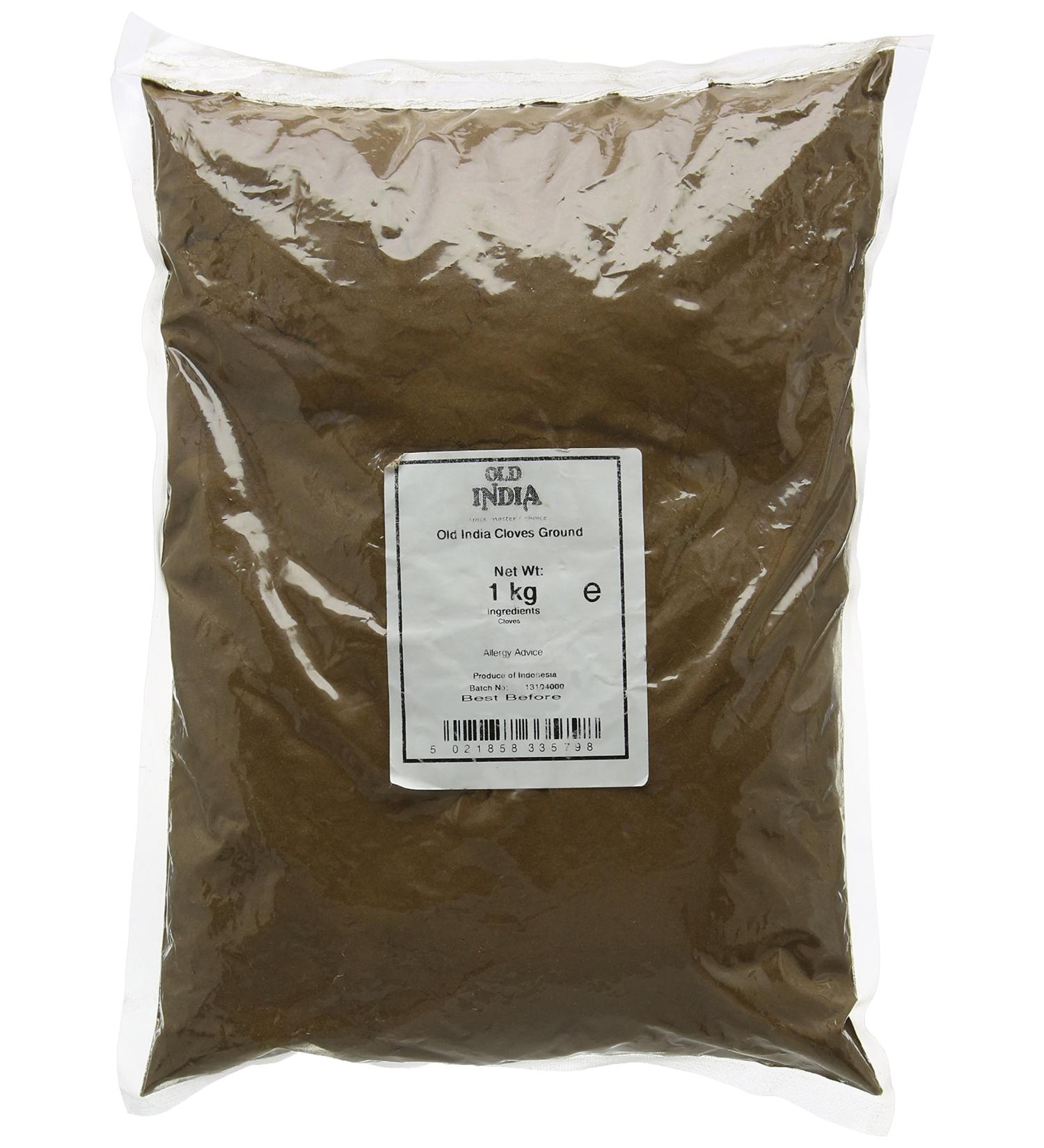 Old India Cloves Ground 1kg - Premium Quality Spice for Cooking and Baking - Buy Online on GoSupps.com