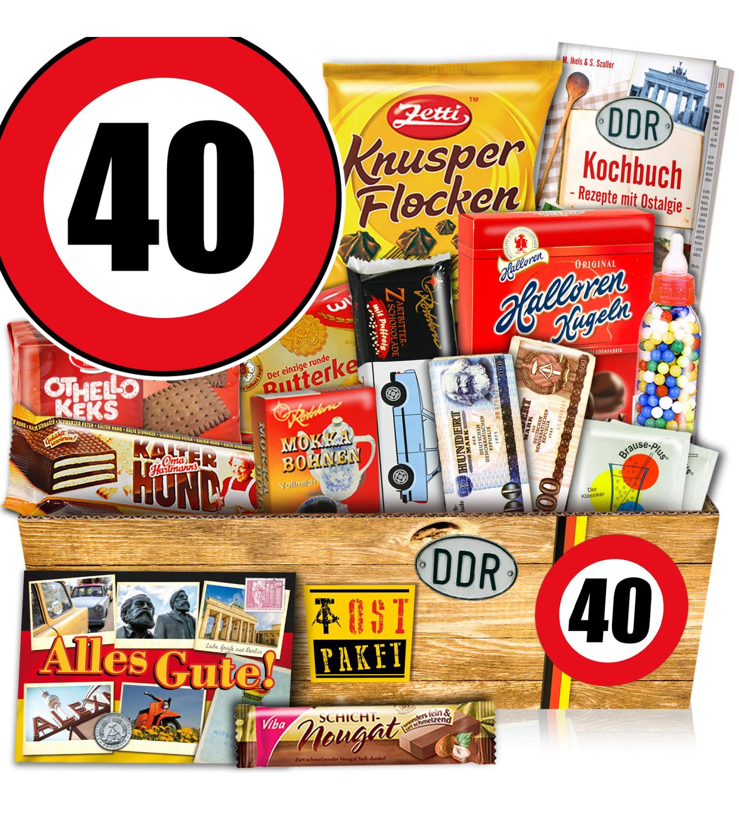 Ostprodukte Versand: Sweet Gift Set for Mom - Perfect 40th Birthday Candy Collection - Buy Online on GoSupps.com