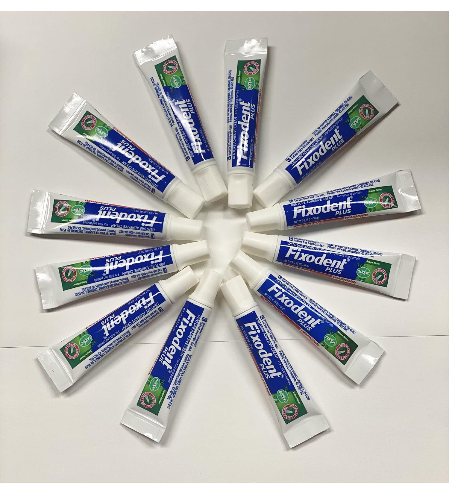 Fixodent Plus Precision Hold & Seal with Scope 0.35 oz - Pack of 12 - Buy Online on GoSupps.com