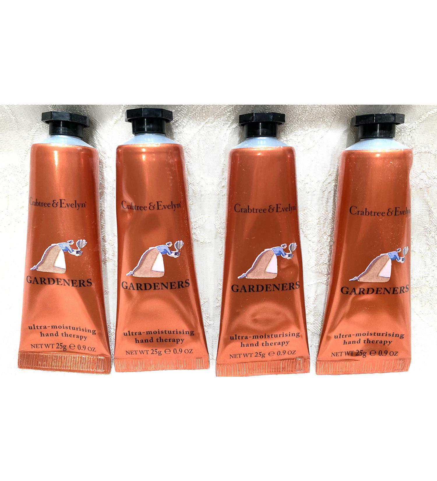 Crabtree & Evelyn Gardeners Ultra Moisturising Hand Therapy .9 oz SET of 4