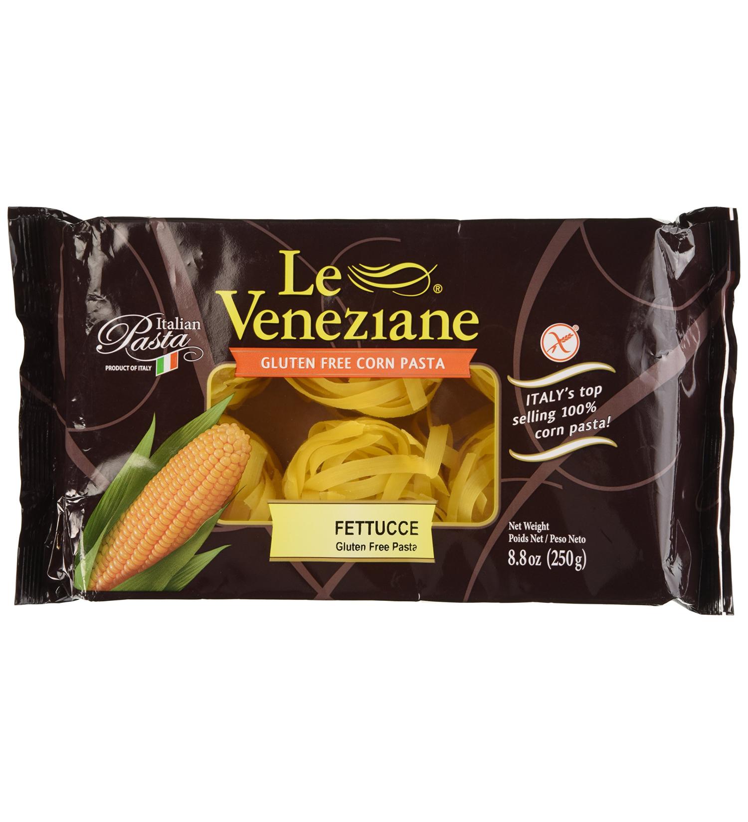 Le Veneziane Gluten-Free Fettuccine Pasta - 8.8 Ounce - Buy Online - Buy Online on GoSupps.com