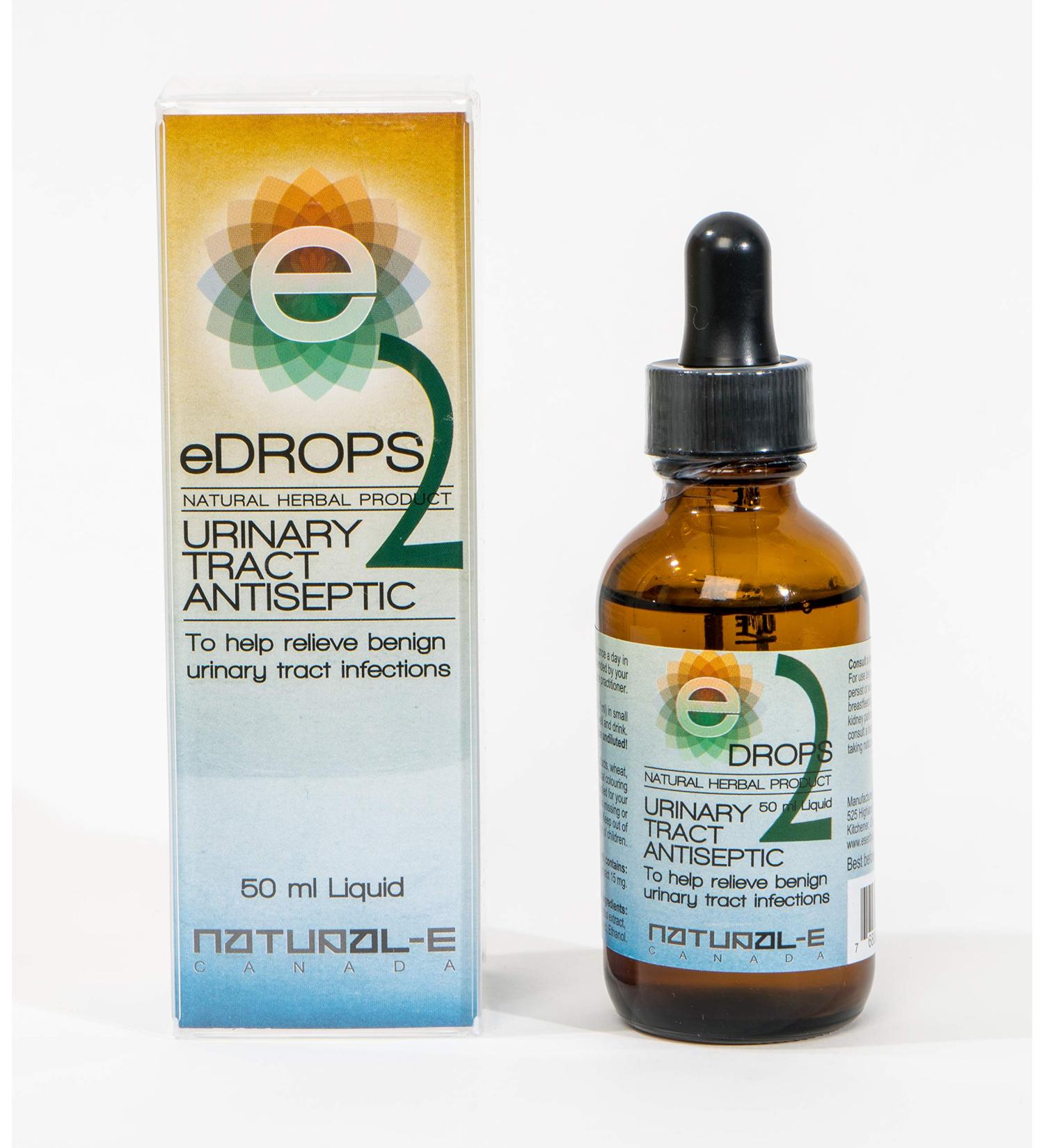 UTI E2-Drops All Natural Prevention Against Urinary Tract Infection This Version of Our Natural Herbal UTI Drops Was Created for Prophylactic Use & the Prevention of UTIs 55 Milliliters - Buy Online on GoSupps.com