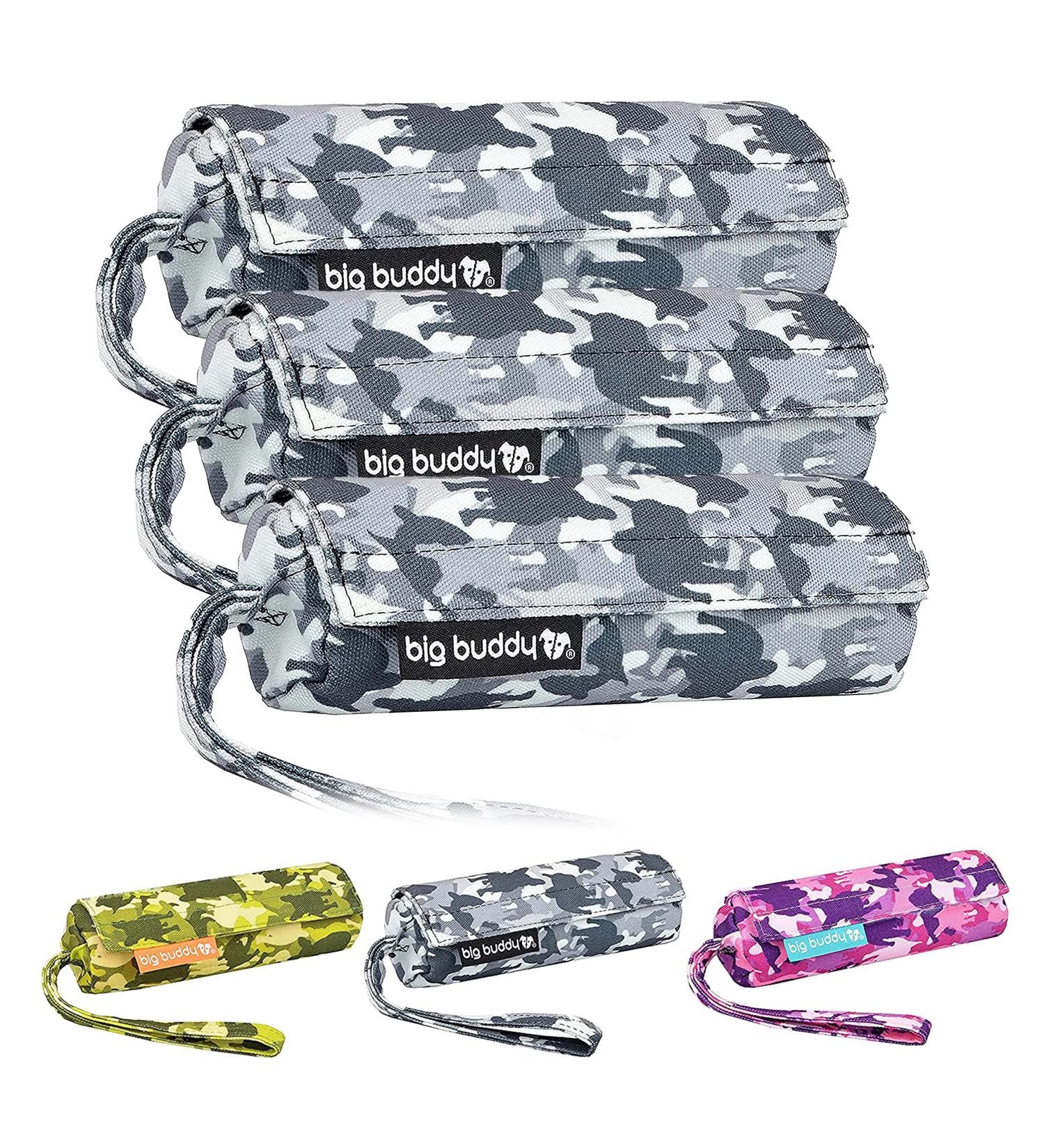 Big Buddy Canvas Food Dummy - Dog Training Bag for Retrieving (3X Bulli Gray) | International Shipping Available - Buy Online on GoSupps.com