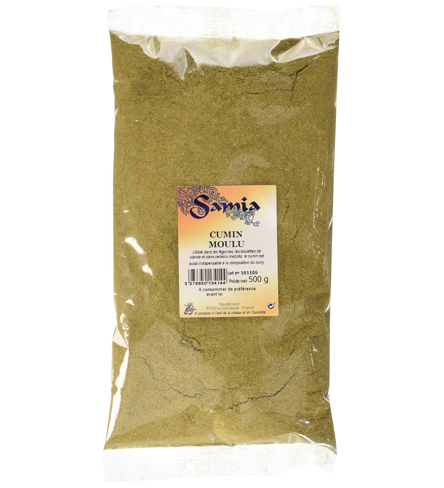 Samia Cumin Ground 500 g - Pack of 5 - Buy Online on GoSupps.com