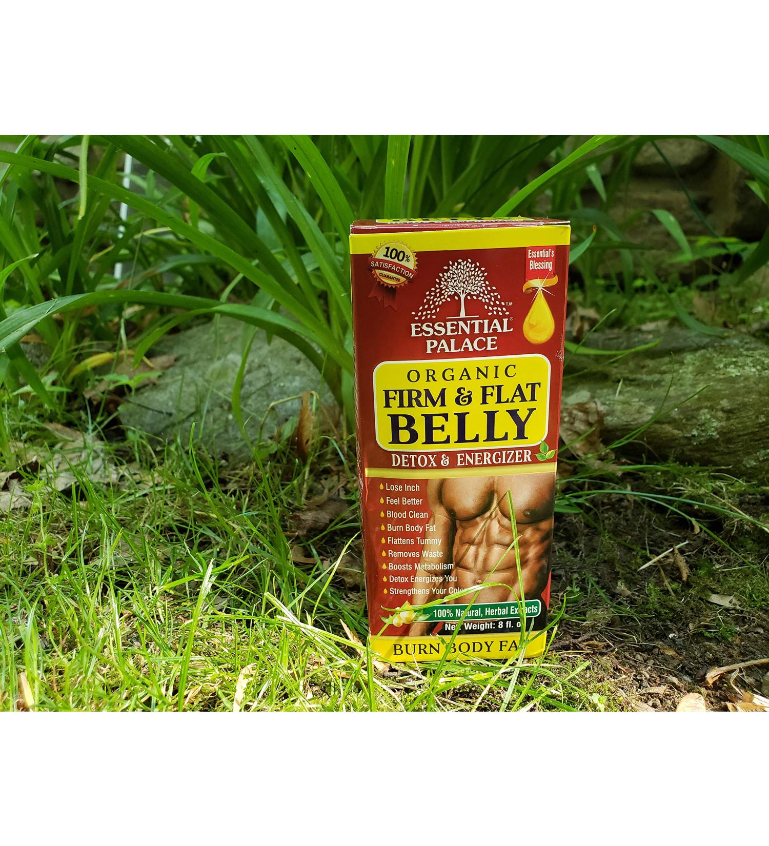 Organic Firm & Flat Belly Detox Energizer - 8oz Bottle - Buy Online on GoSupps.com