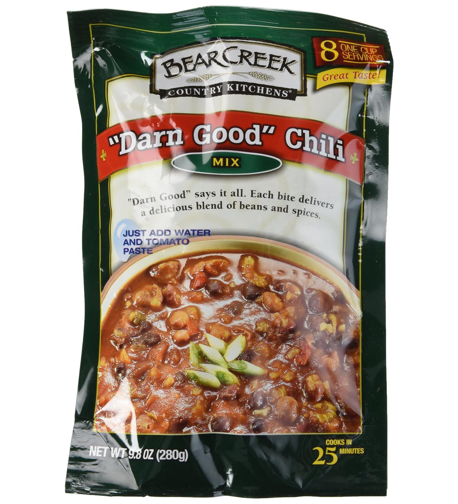Bear Creek Country Kitchens "Darn Good Chili" Mix, 9.8 Ounce (Pack of 3) Chili Mix 9.8 Ounce (Pack of 3)