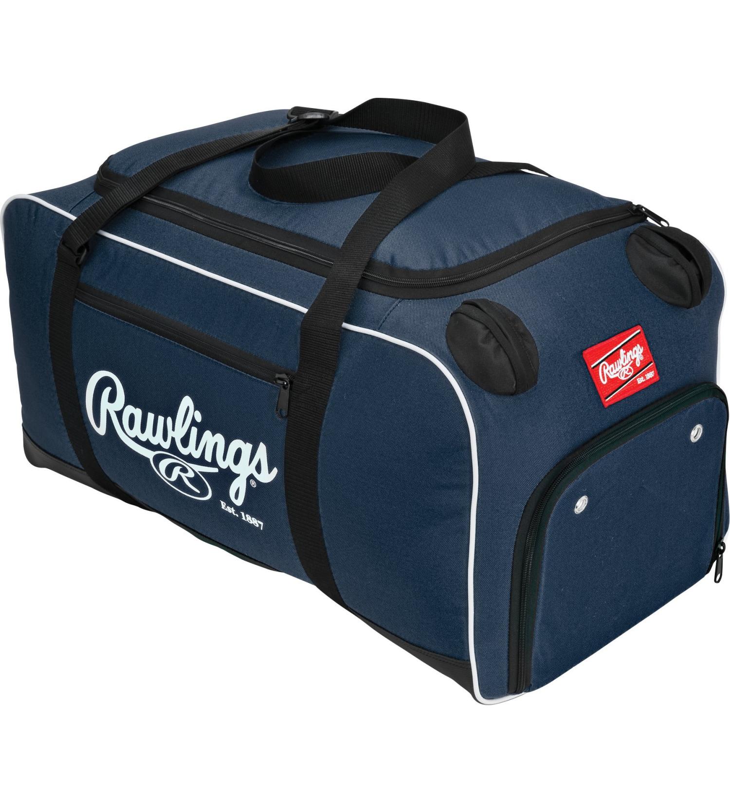 Rawlings | COVERT Duffle Equipment Bag | Baseball/Softball | Multiple Styles Navy Blue - Buy Online on GoSupps.com